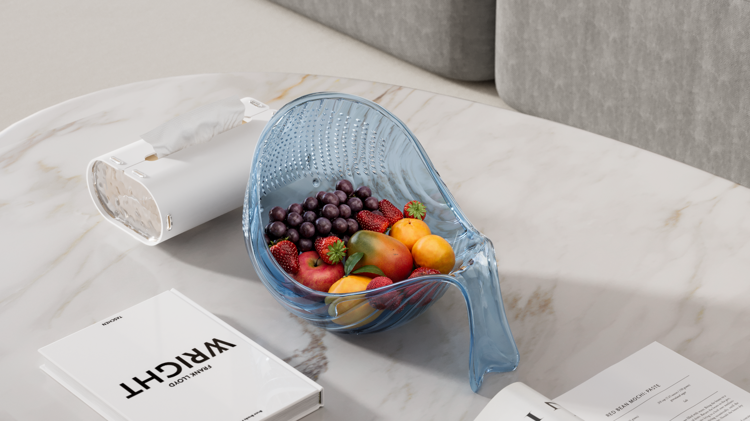 whale，Draining，Drain basket，