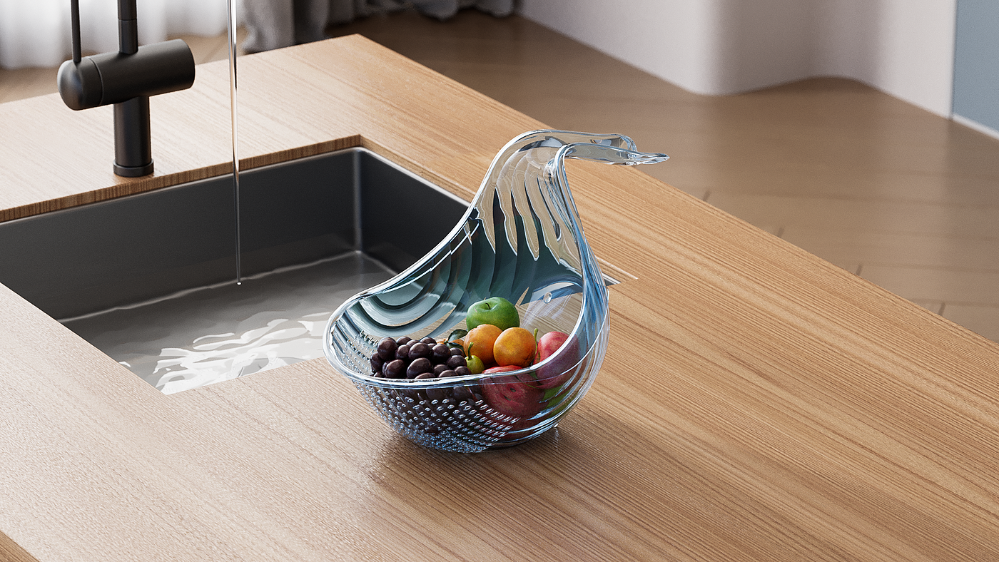 whale，Draining，Drain basket，