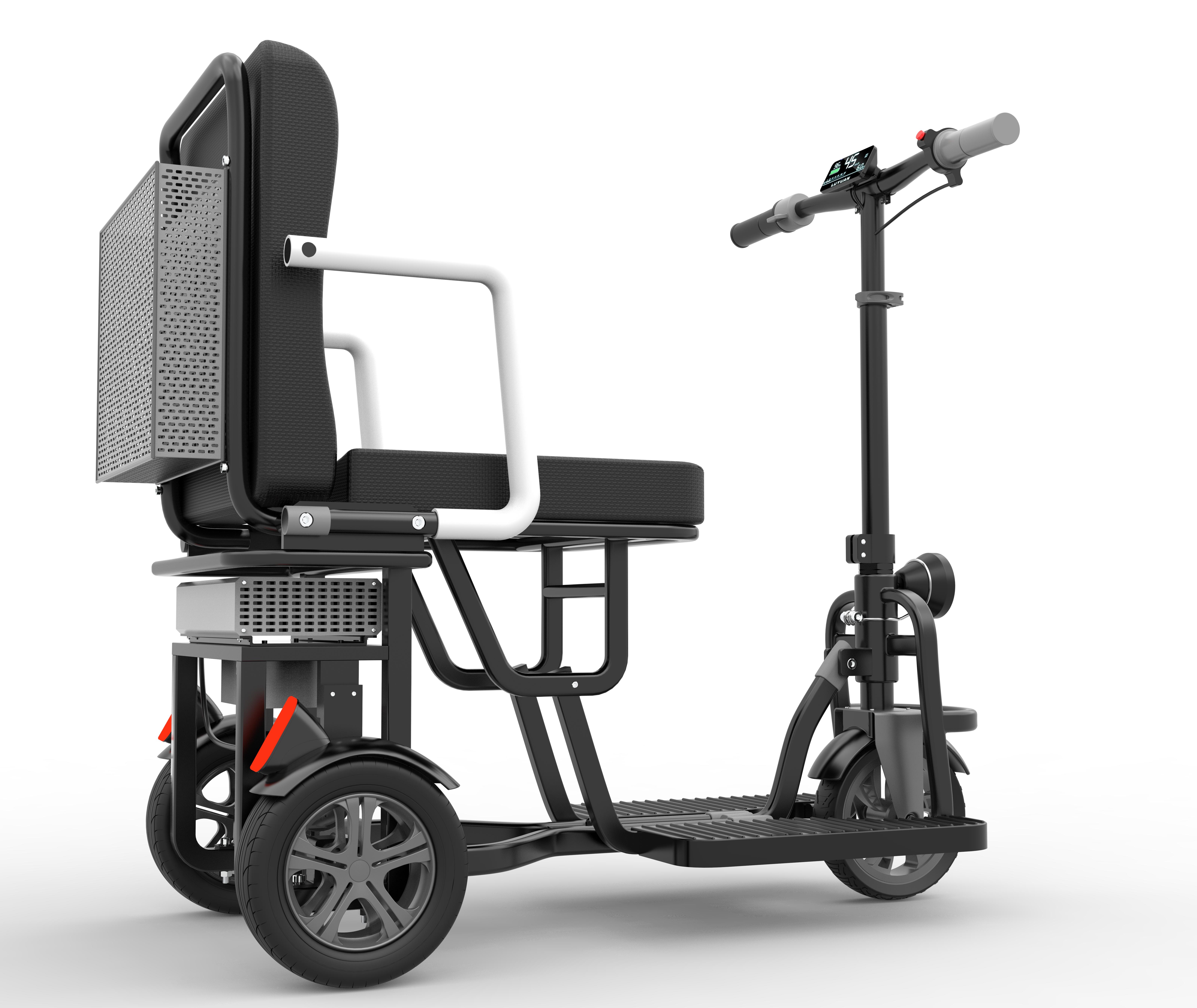 Tricycle，Appearance design，industrial design，Folding tricycle，