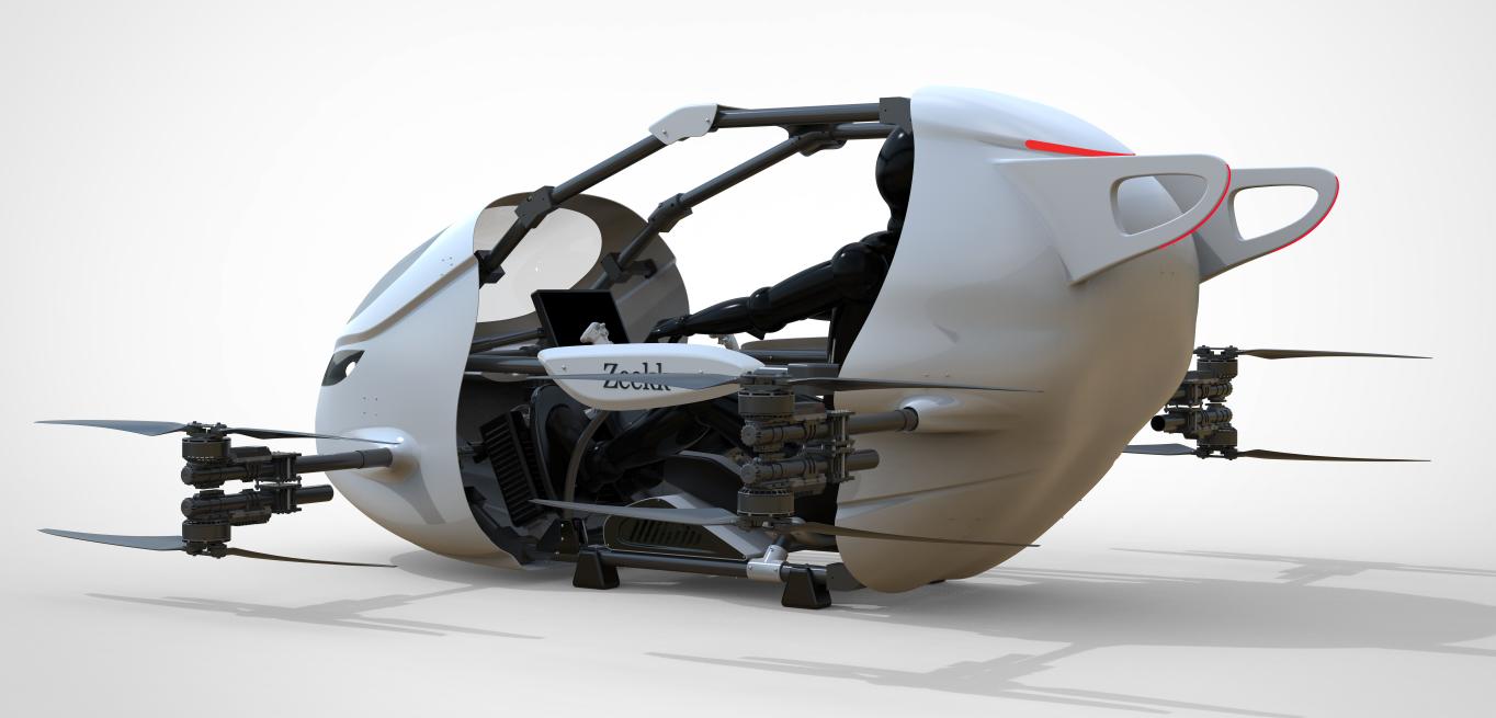 Aerocraft，eVTOL，UAV，Aircraft design，aircraft，Manned aircraft，Appearance design，Aircraft design，