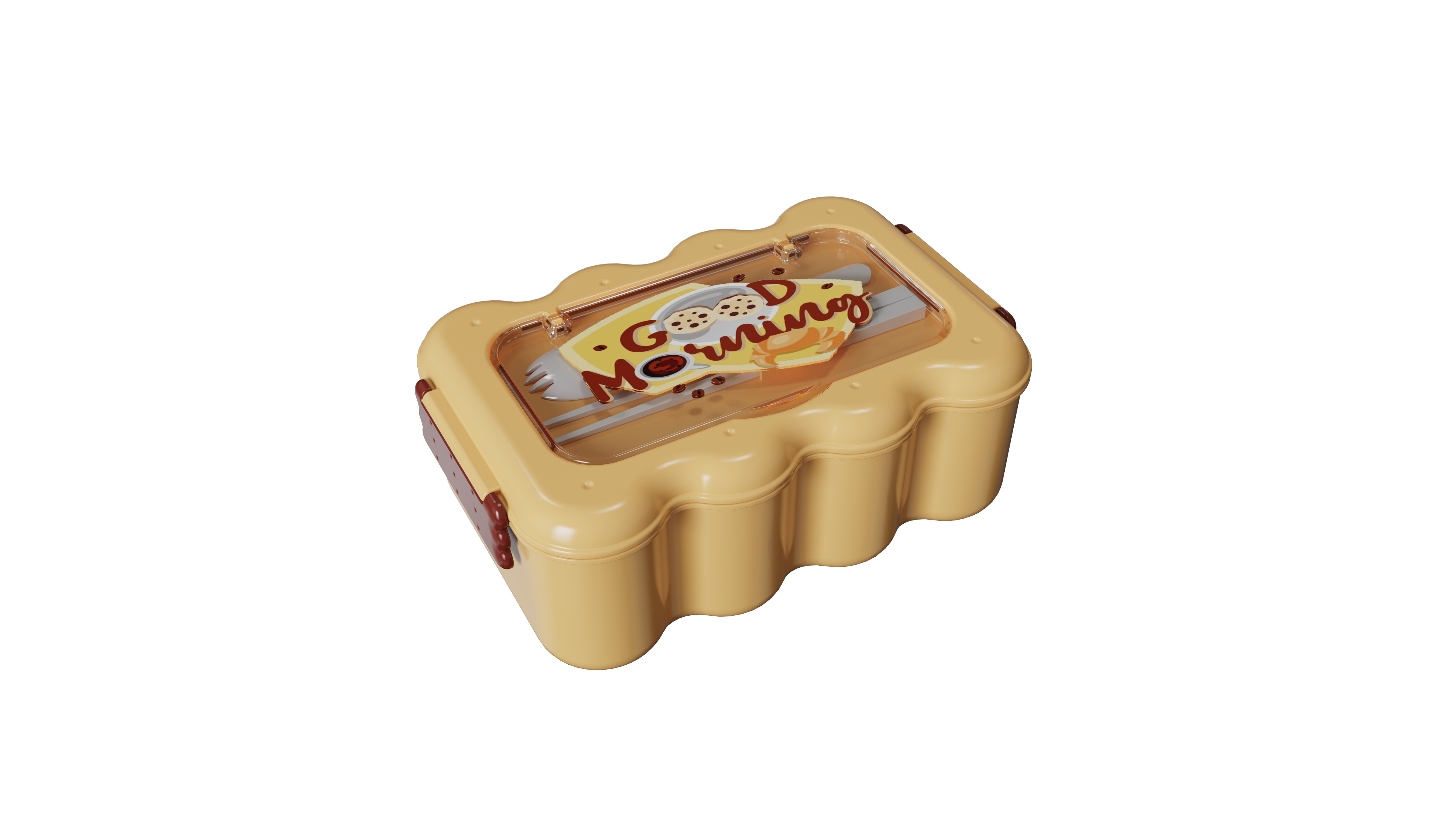 Lunch box，Learning and training，Daily Necessities，Cartoon，