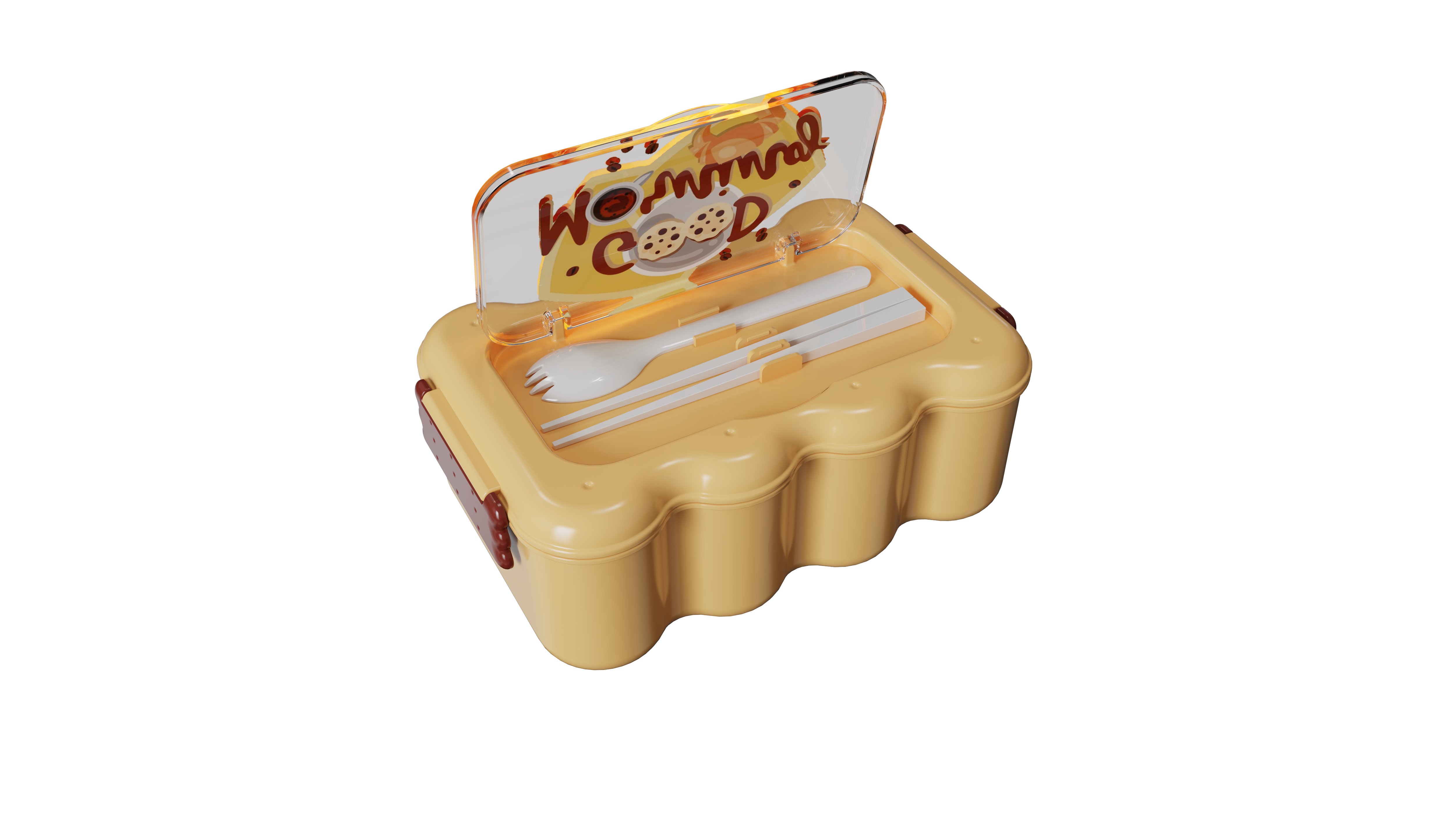 Lunch box，Learning and training，Daily Necessities，Cartoon，