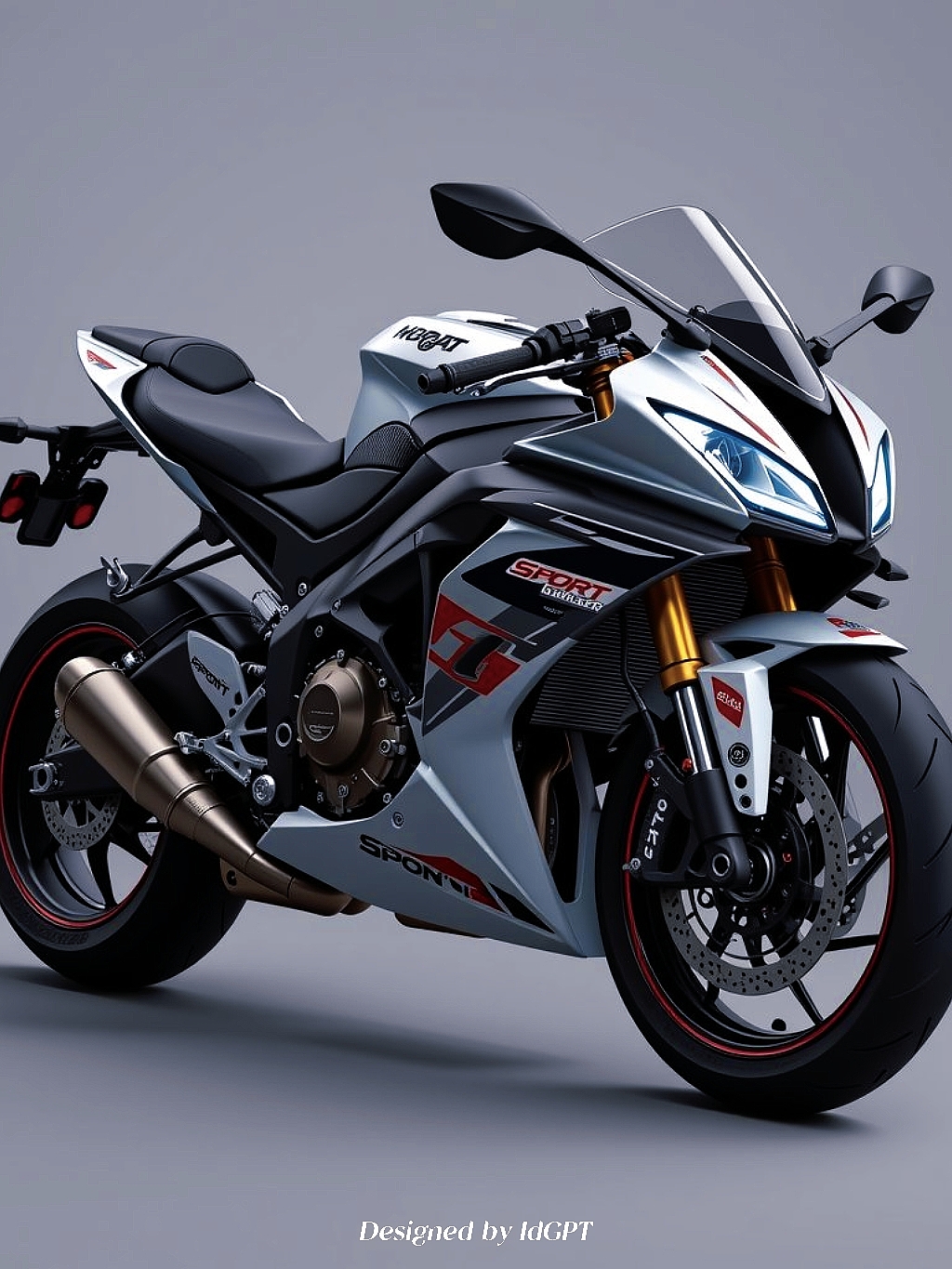 AIGC, AI, vehicle, motorcycle，