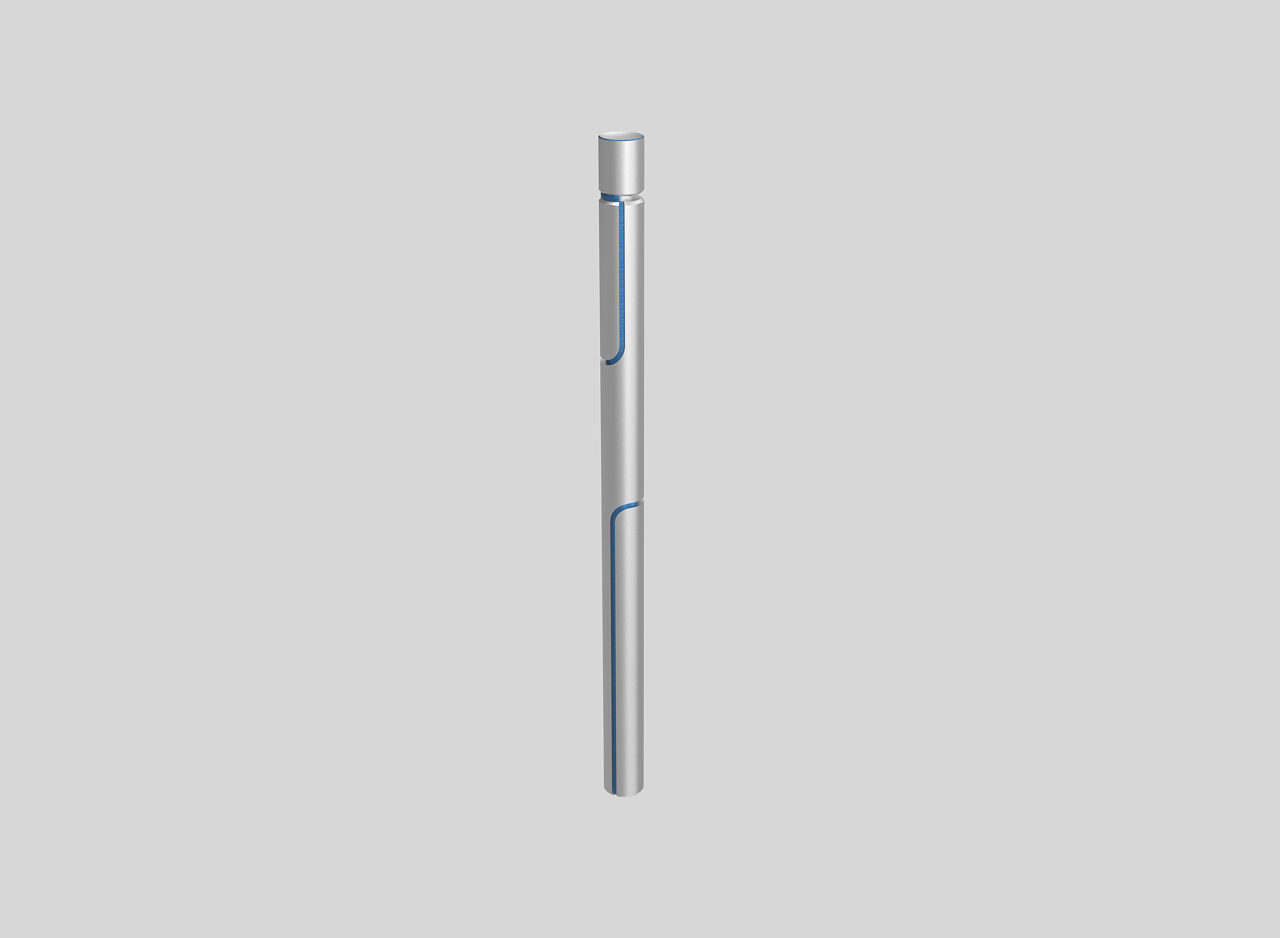 The use of metal materials, monochrome finishing, to provide inspiration for the design，