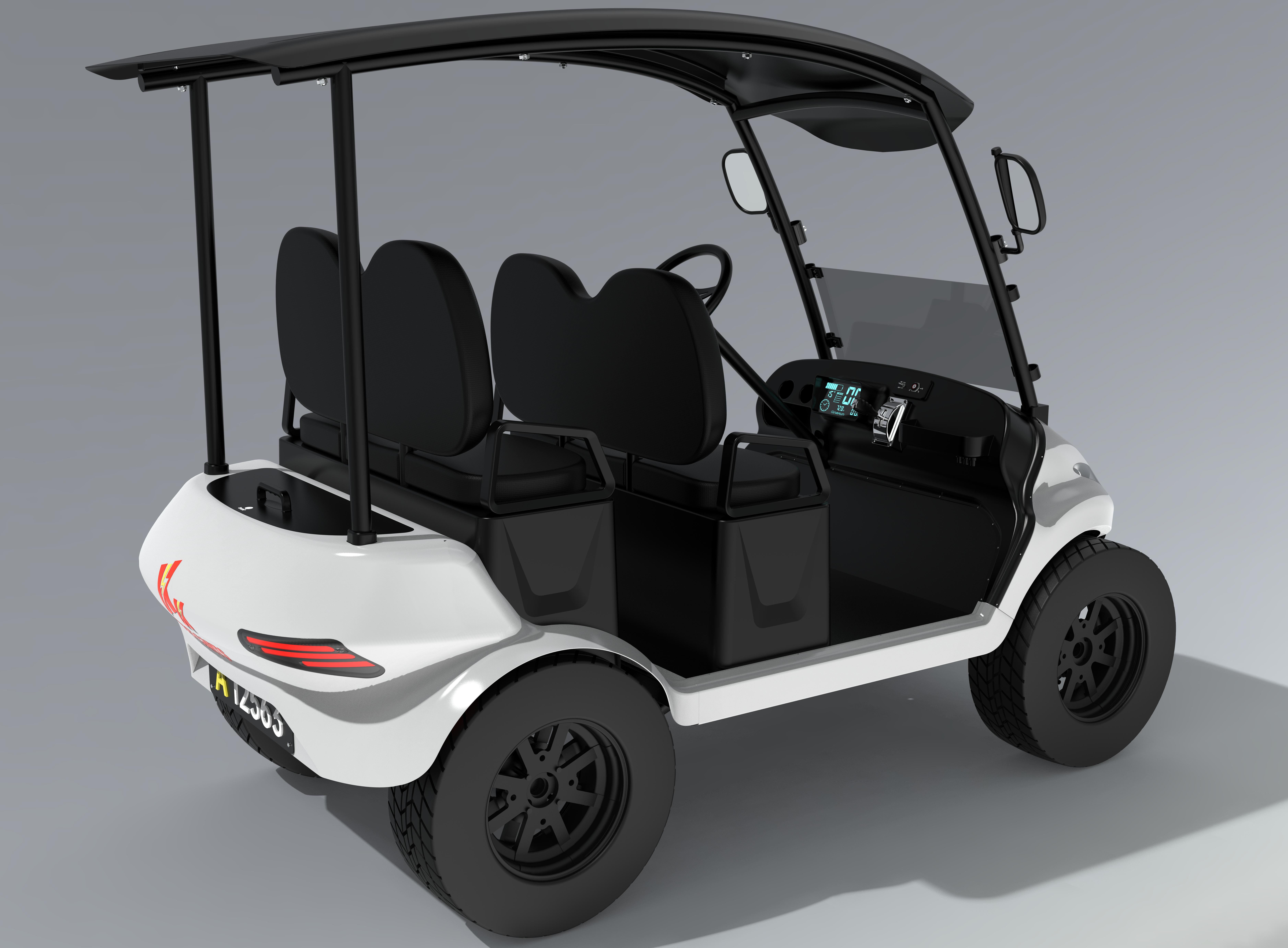 industrial design，four-wheel vehicle design，Golf cart，respective industrial design，Automobile design，Appearance design，Vulgar four-wheeler design，Electric vehicle，