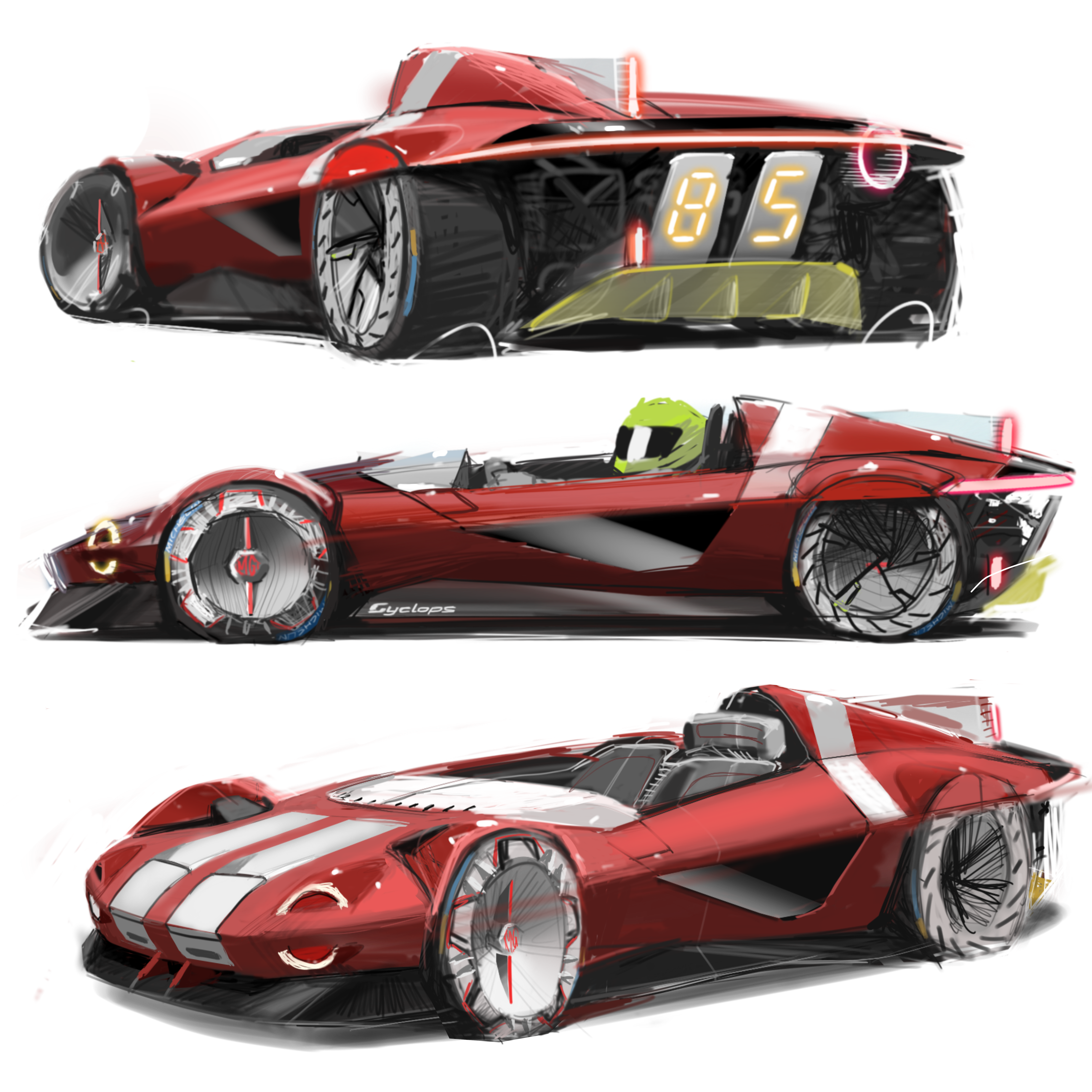 Grand Prix-CYCLOPS，The 11th SAIC Design International Challenge，China Main Circuit，