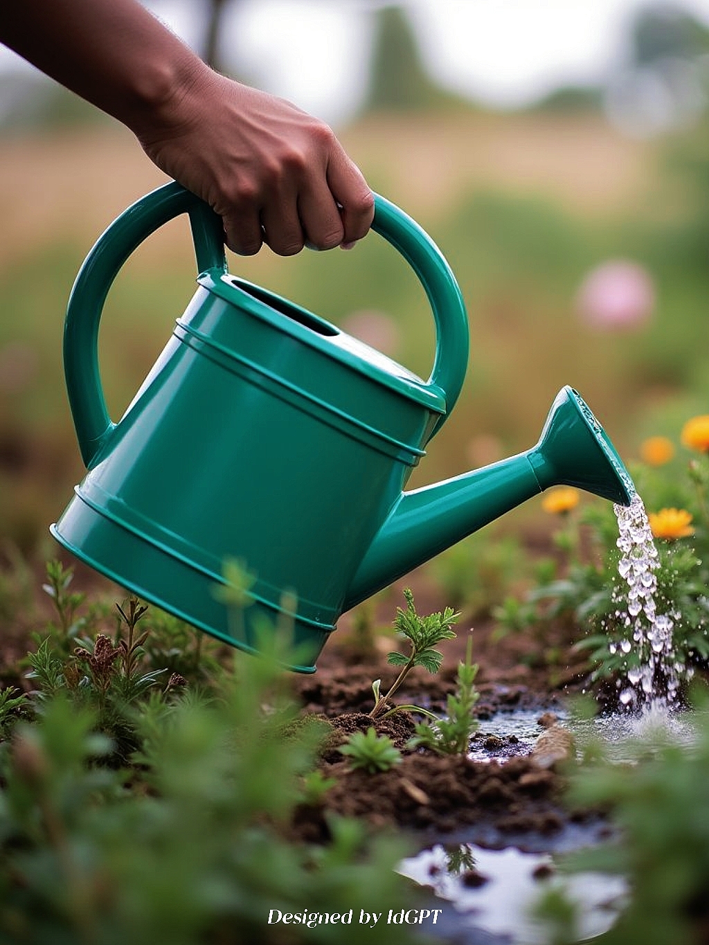 AIGC, AI, tools and equipment, watering can，