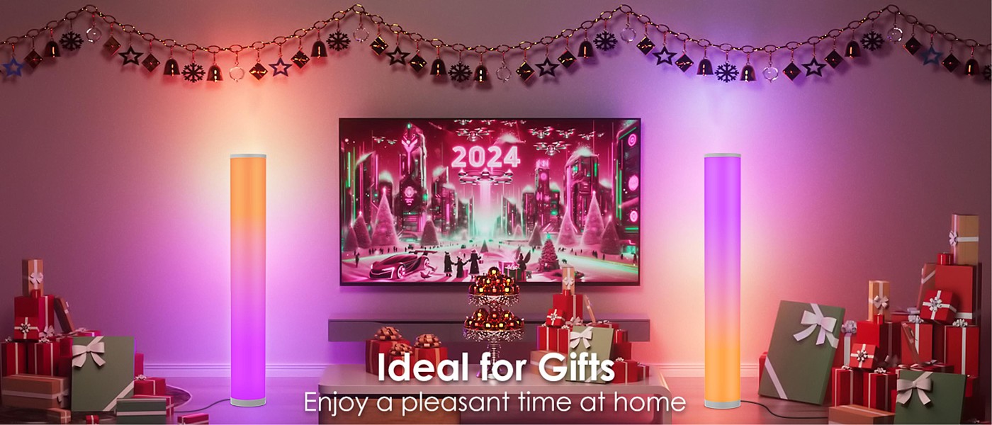 Atmosphere lamp，Floor lamp，gvvoohome，GVVOO HOME:DIY Cylinder Floor Lamp，
