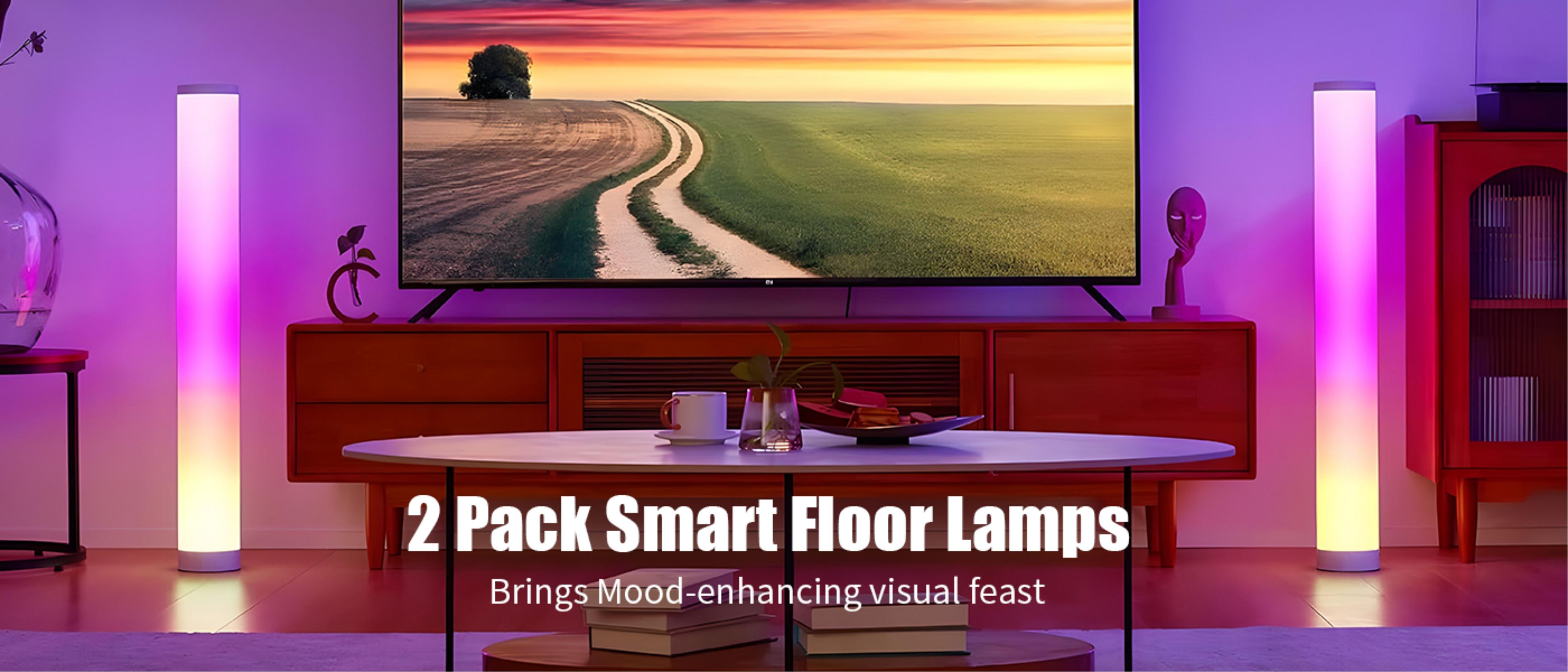 Atmosphere lamp，Floor lamp，gvvoohome，GVVOO HOME:DIY Cylinder Floor Lamp，