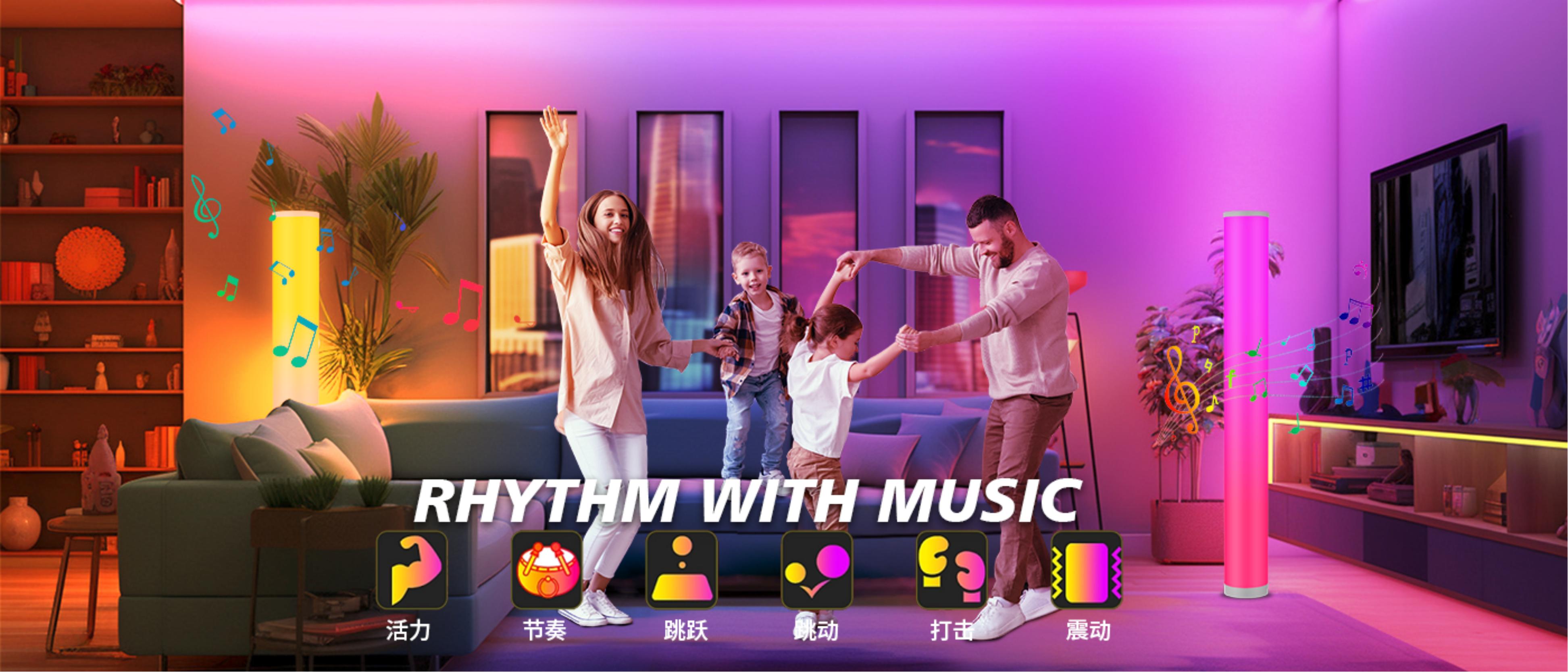 Atmosphere lamp，Floor lamp，gvvoohome，GVVOO HOME:DIY Cylinder Floor Lamp，