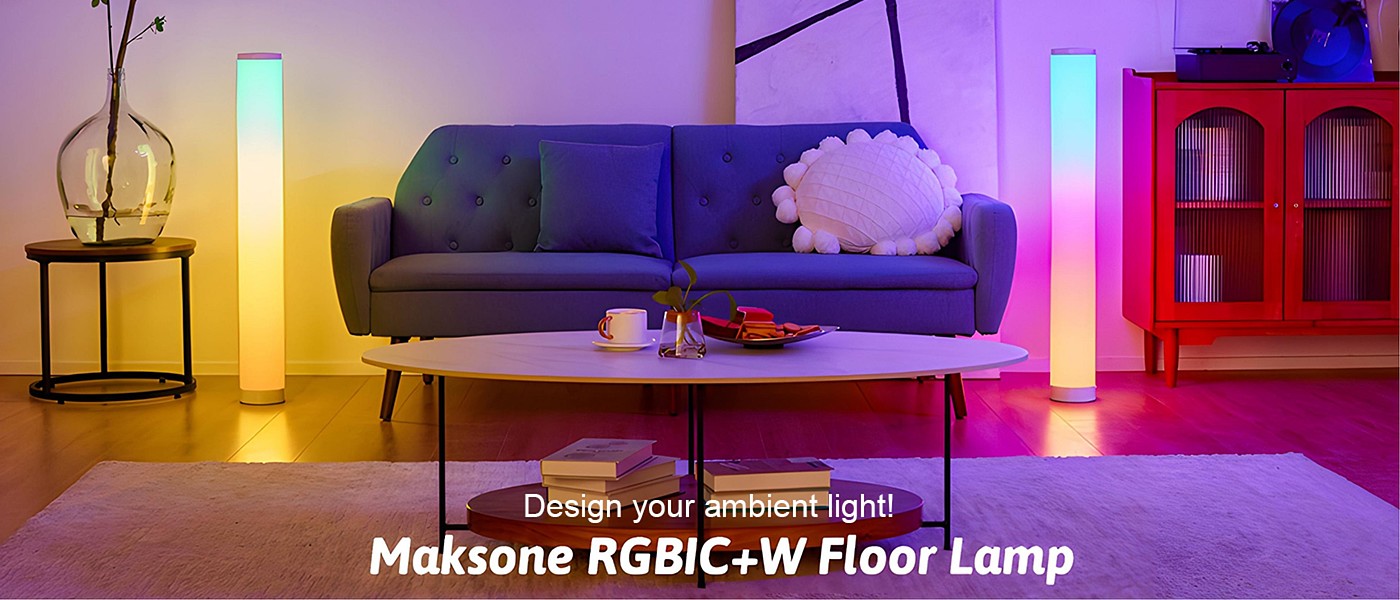 Atmosphere lamp，Floor lamp，gvvoohome，GVVOO HOME:DIY Cylinder Floor Lamp，