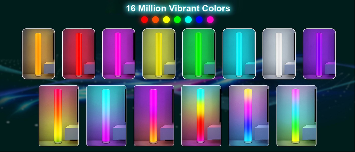Atmosphere lamp，Floor lamp，gvvoohome，GVVOO HOME:DIY Cylinder Floor Lamp，
