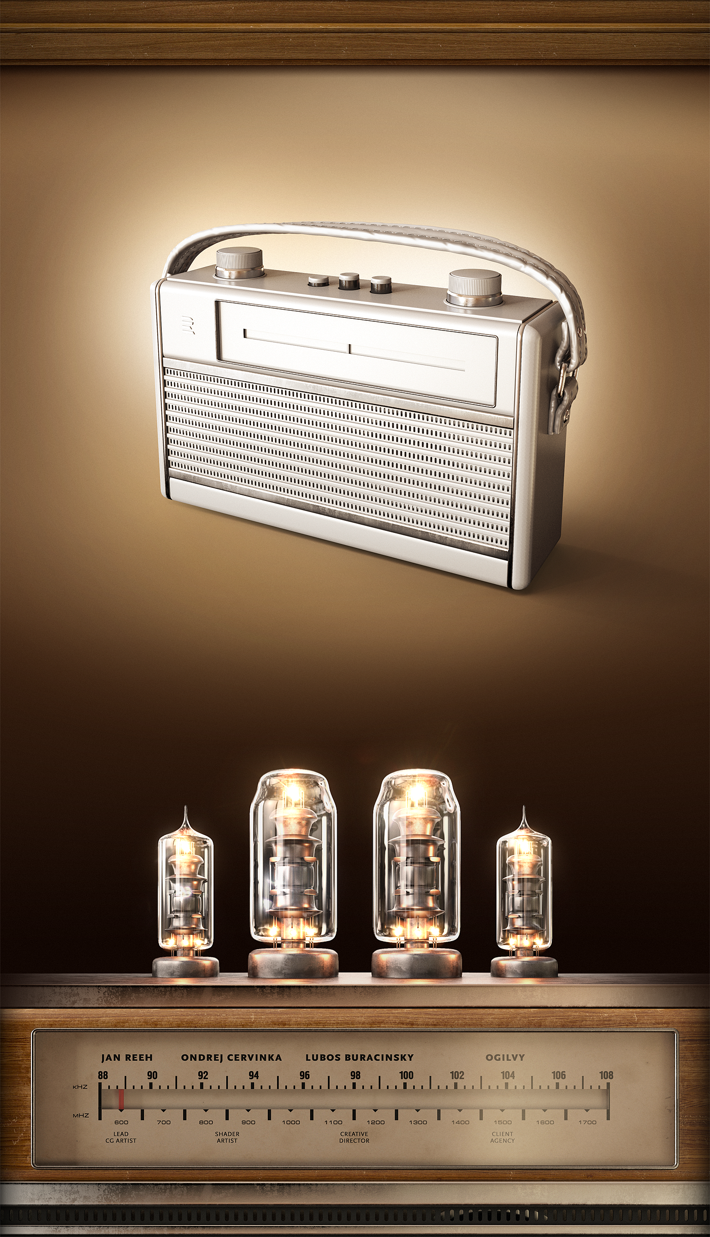 product design，radio，Retro，