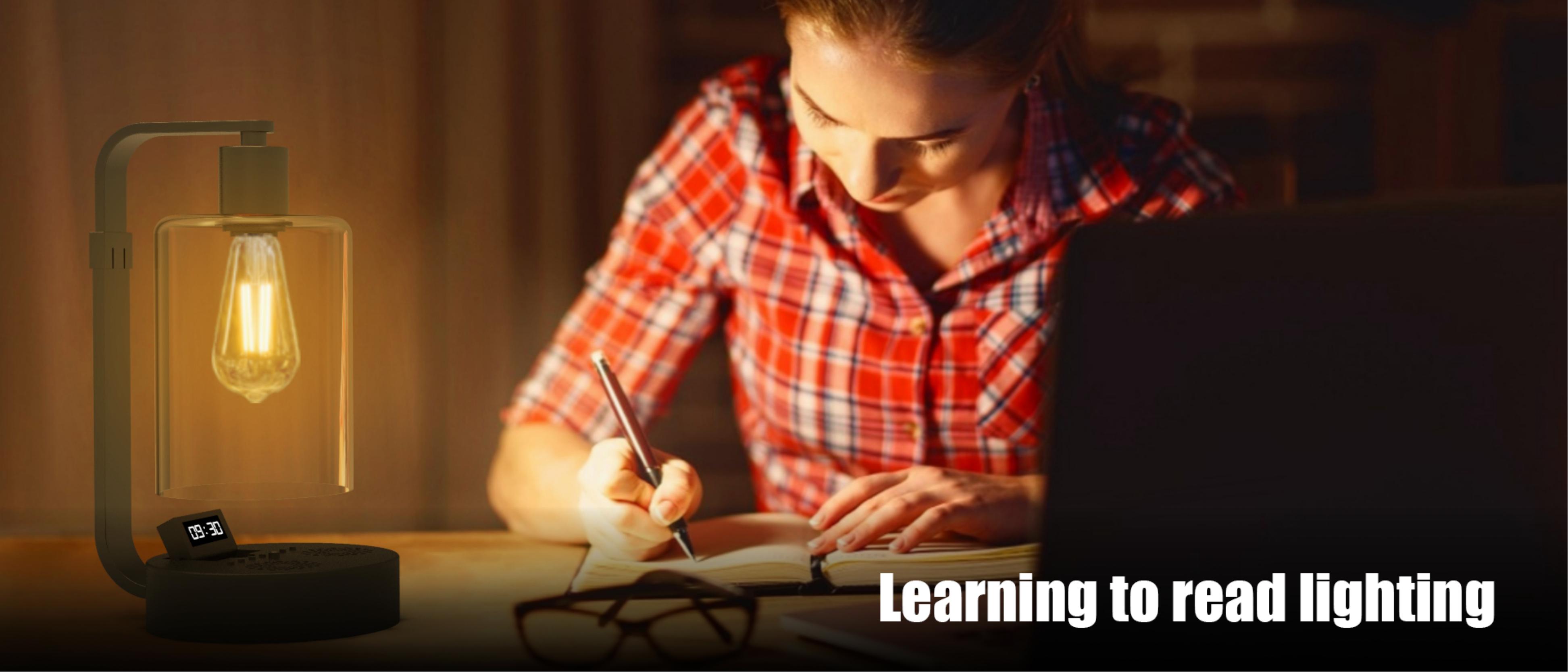 Atmosphere lamp，Desk reading lamp，Desktop speaker lamp，Charging lighting integrated，lighting，Amazon，