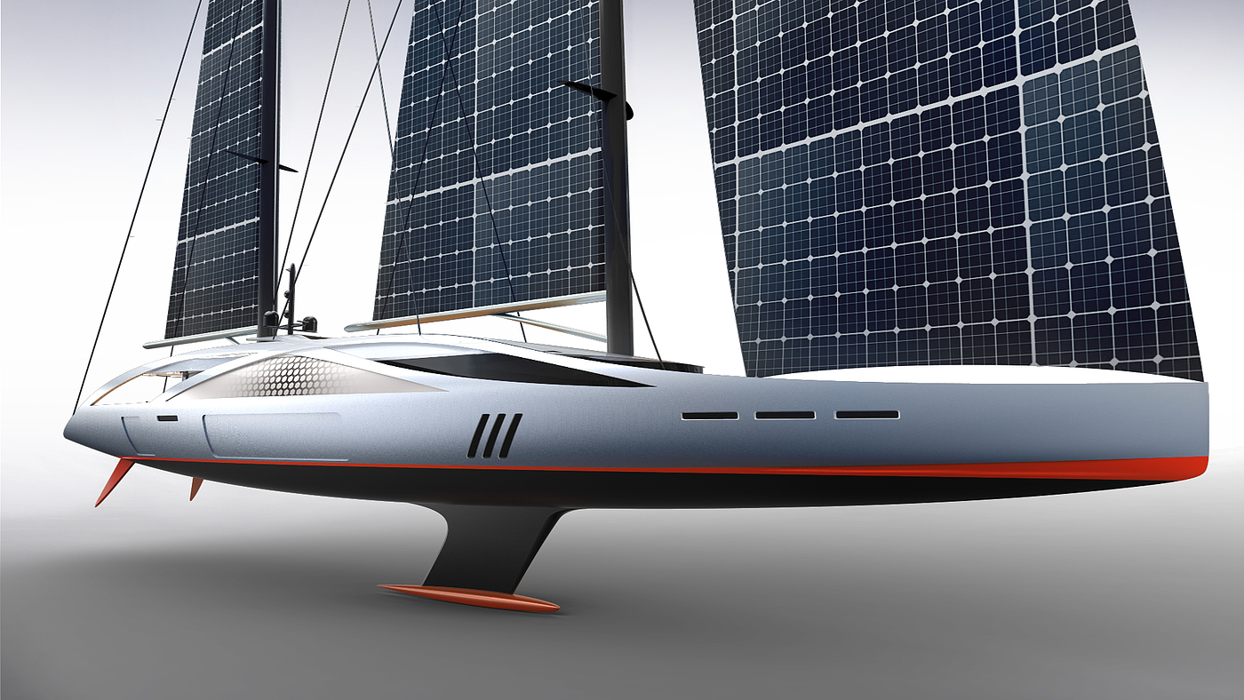 Sailing yacht，solar energy，Eagle 50，