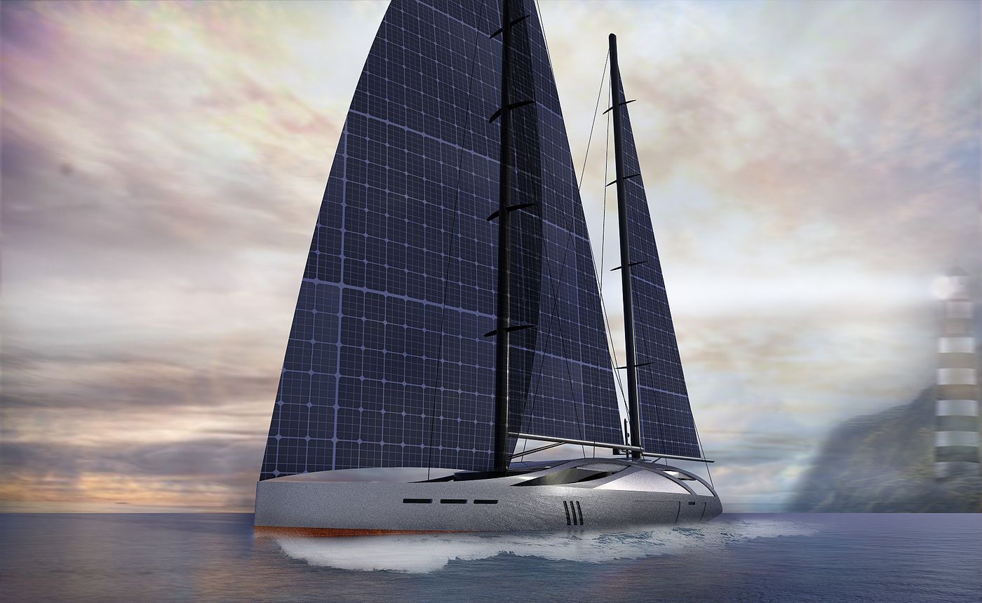 Sailing yacht，solar energy，Eagle 50，