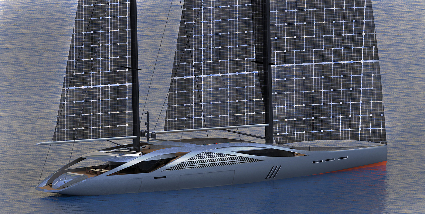 Sailing yacht，solar energy，Eagle 50，