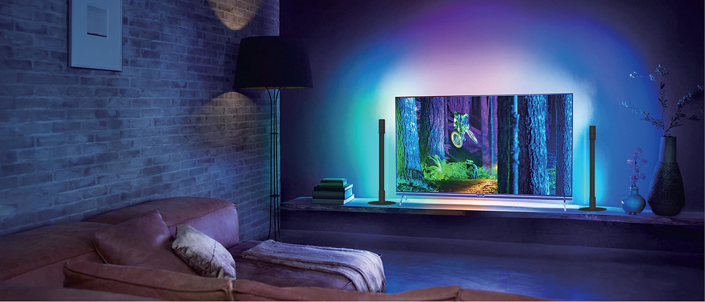 Four-section rotating floor lamp，Floor lamp，Rotating floor lamp，Ambience floor lamp，