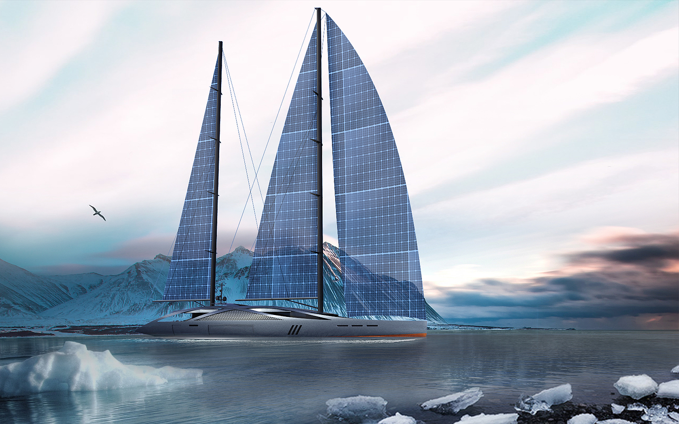 Sailing yacht，solar energy，Eagle 50，