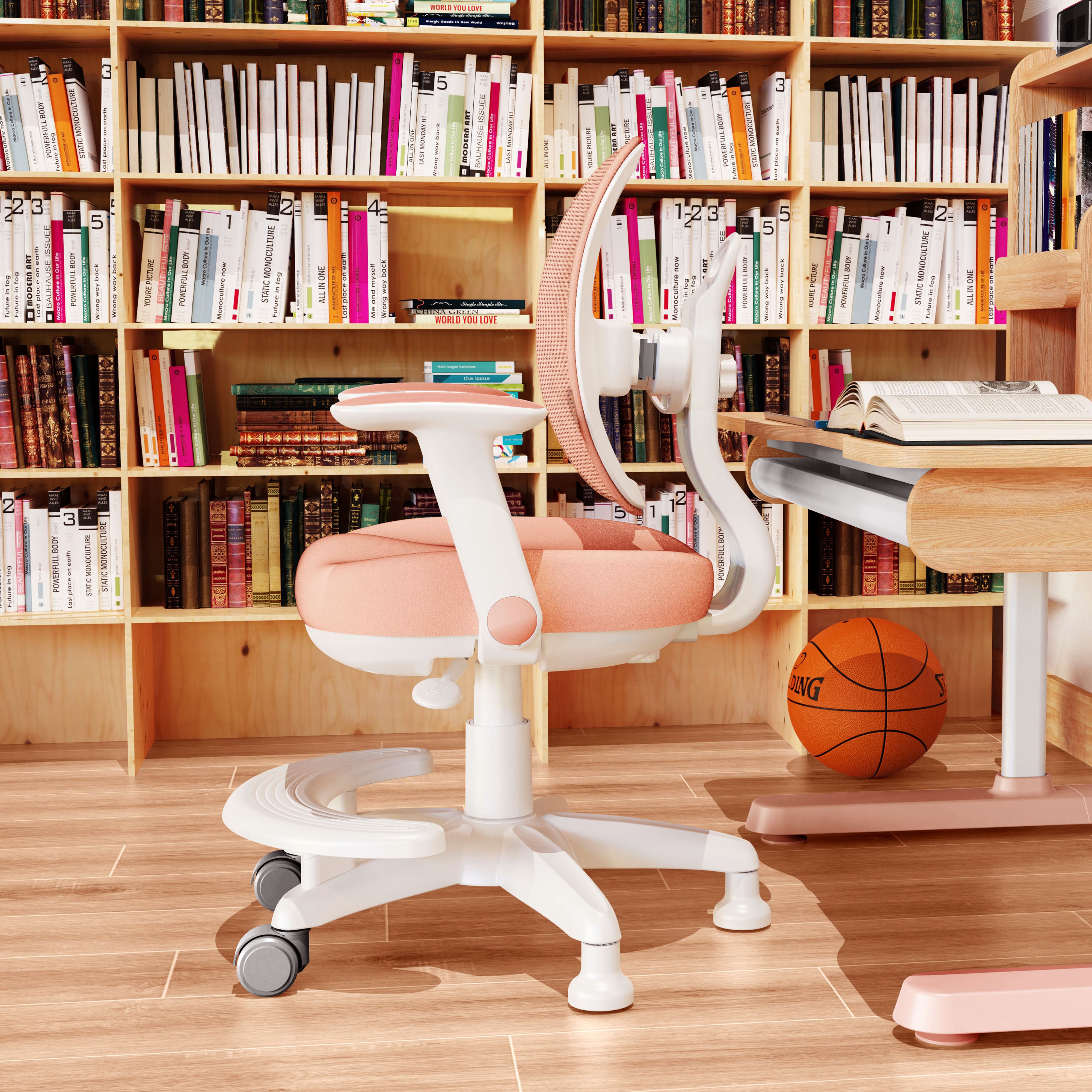 Study chair，chair，plastic，multi-function，