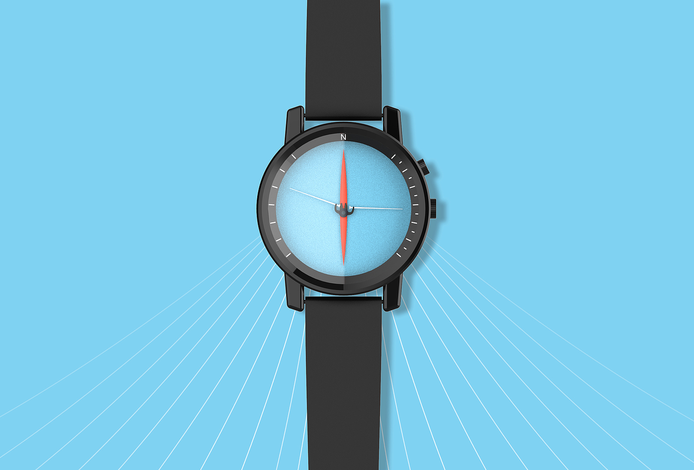 Wrist watch，product design，originality，concept，