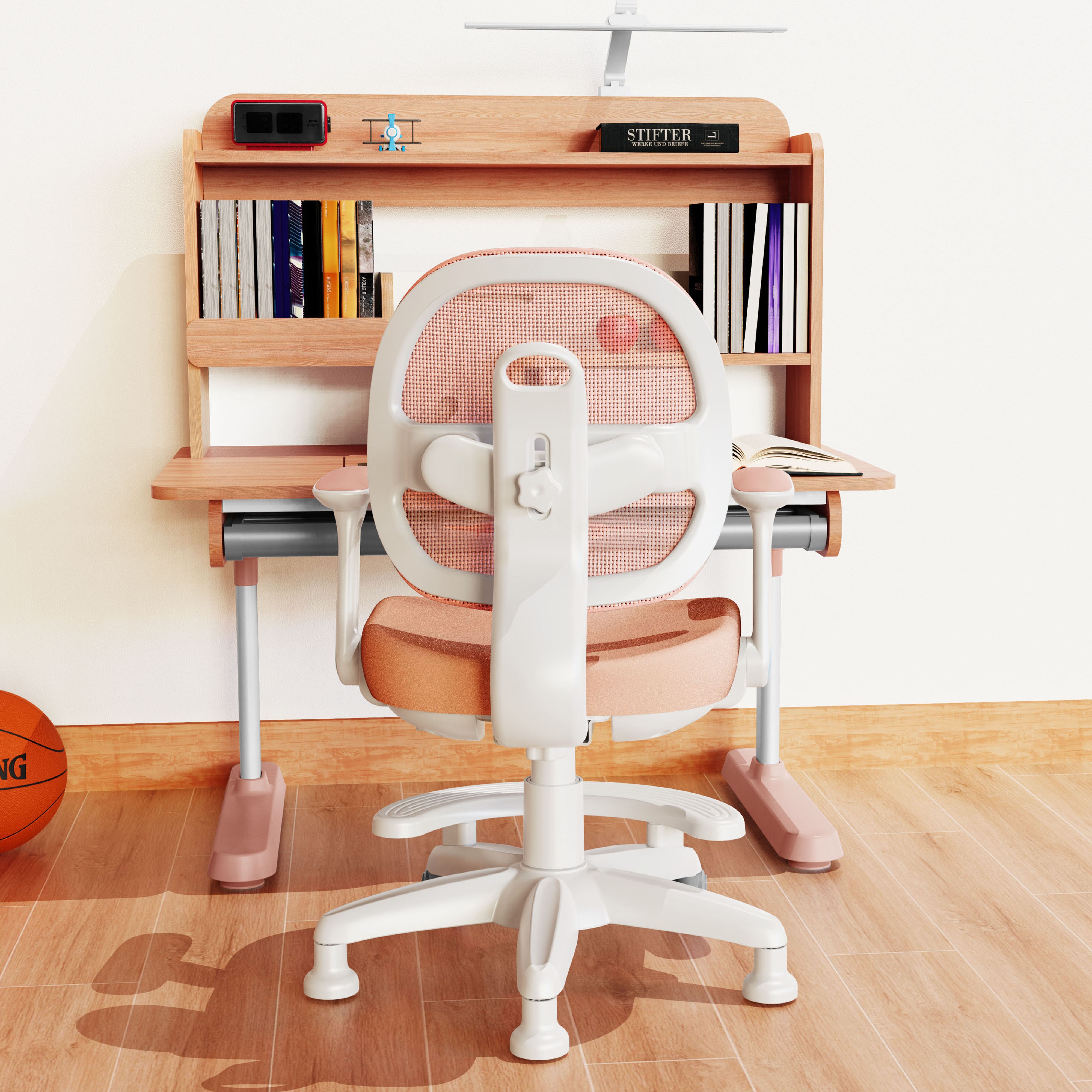 Study chair，chair，plastic，multi-function，