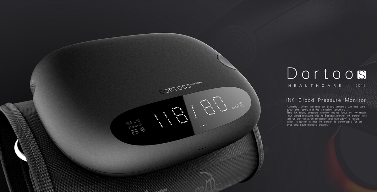 industrial design，Medical equipment，Sphygmomanometer，healthy，testing，