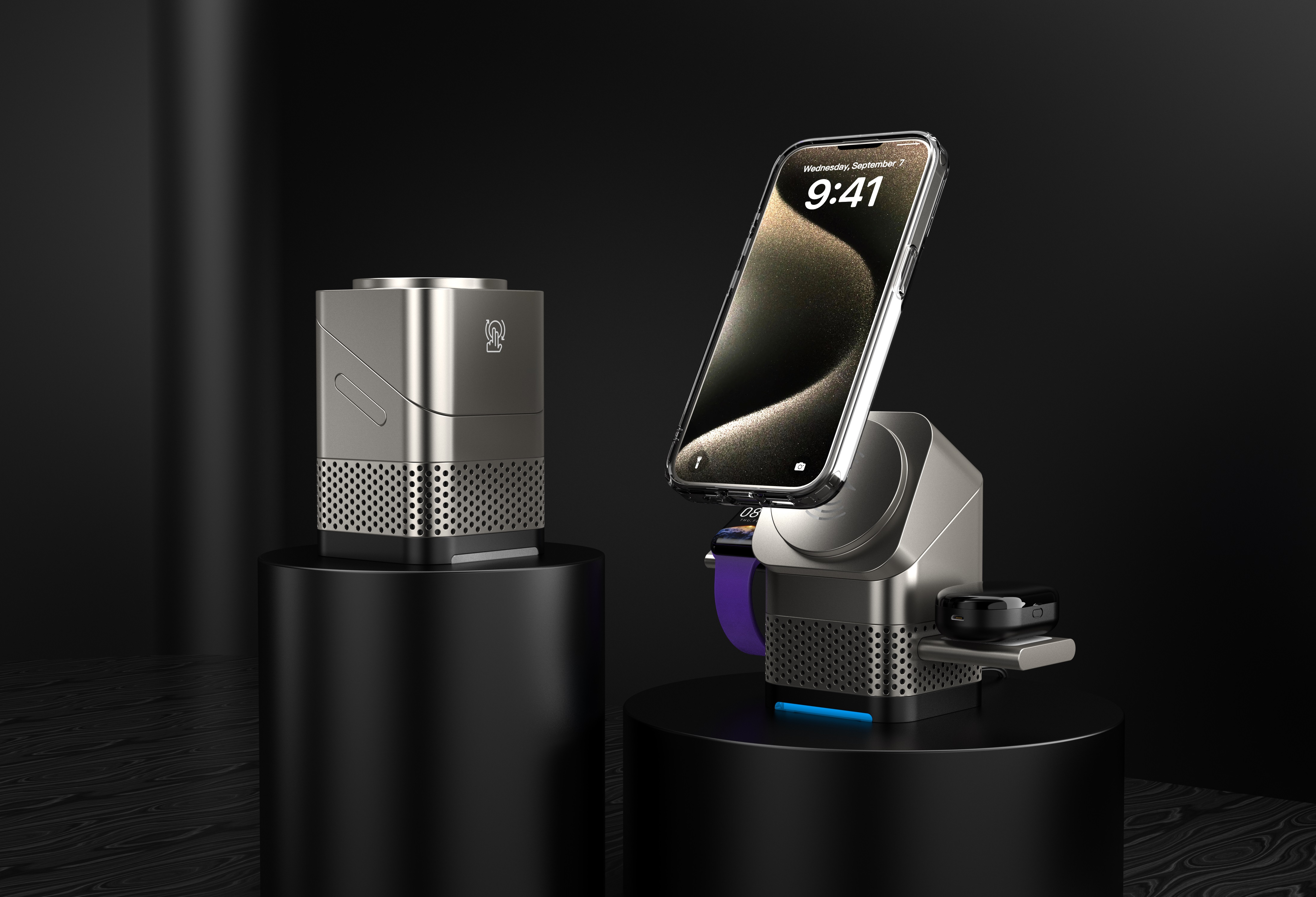 Wireless charge, mobile phone, watch, wireless bluetooth headset headset wireless，