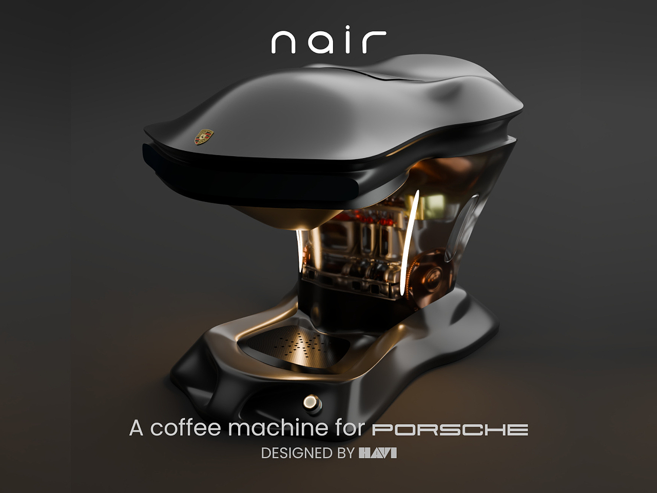 Nair，Coffee machine，conceptual design，Kitchen appliances，