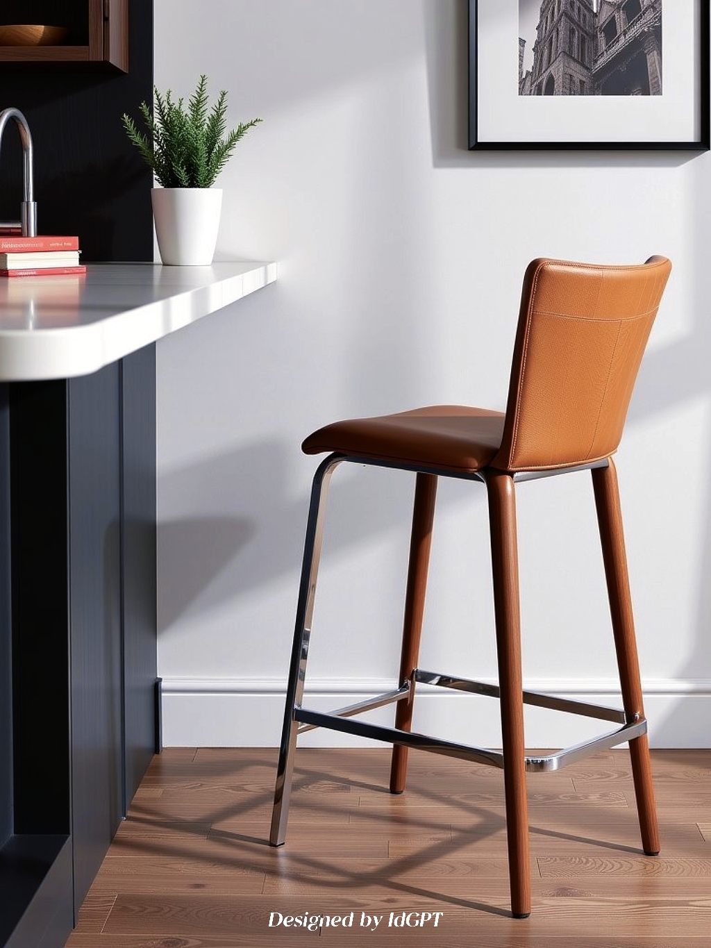 AIGC, AI, Furniture Home, Bar Chair，