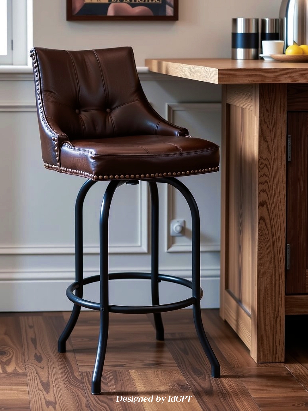 AIGC, AI, Furniture Home, Bar Chair，