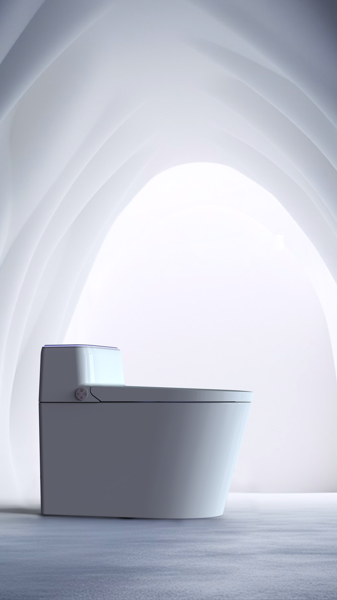 Intelligent toilet，Bathroom design，industrial design，product design，Creative toilet design，