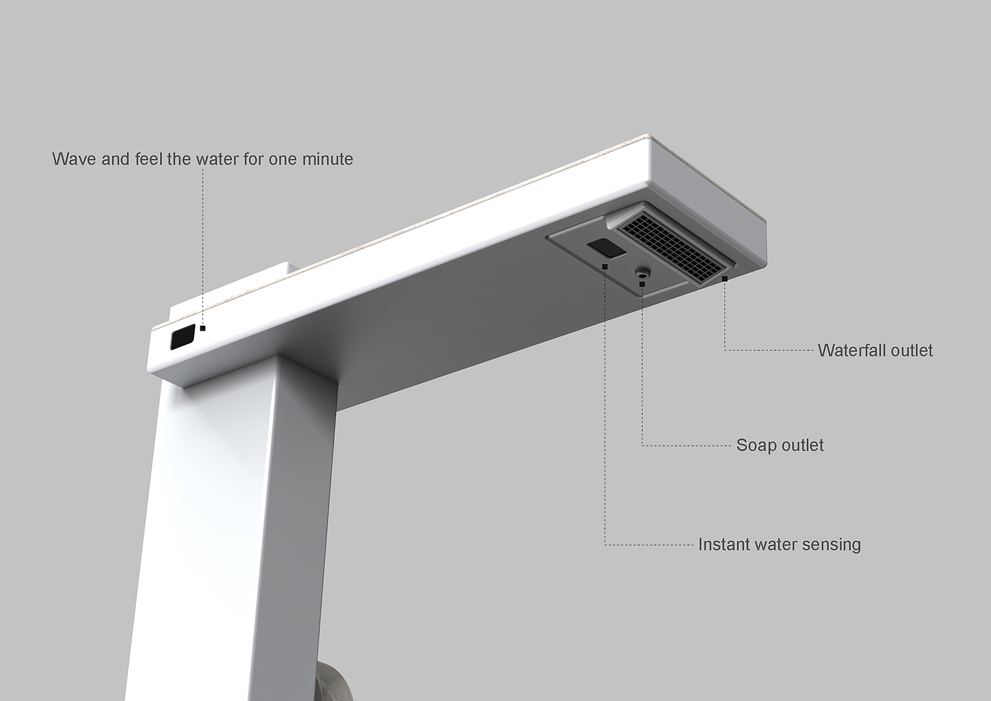 Induction faucet，Architecture，Differentiation，