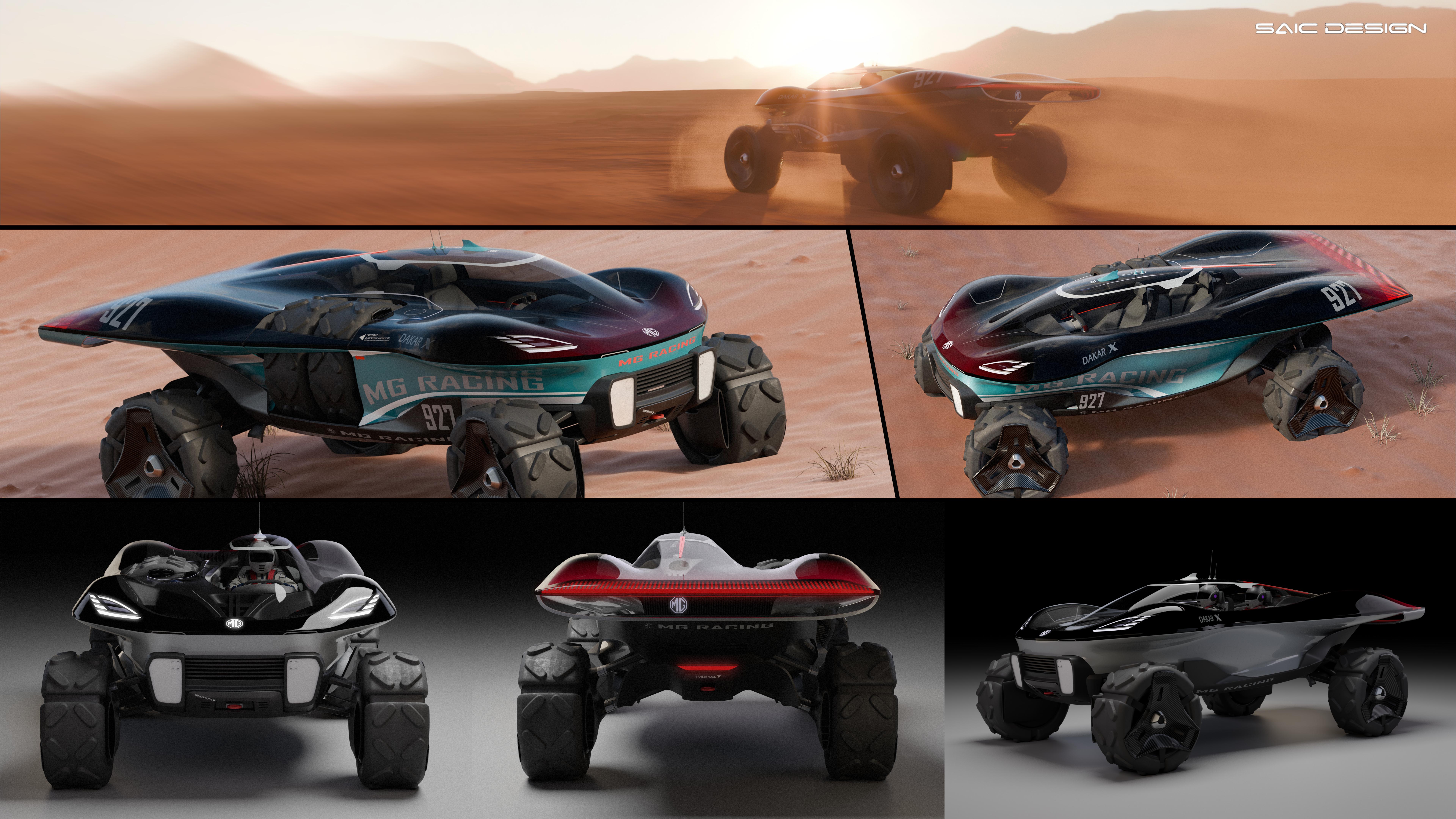 MG DAKAR X，The 12th SAIC Design International Challenge，China Main Circuit，Tsinghua University，