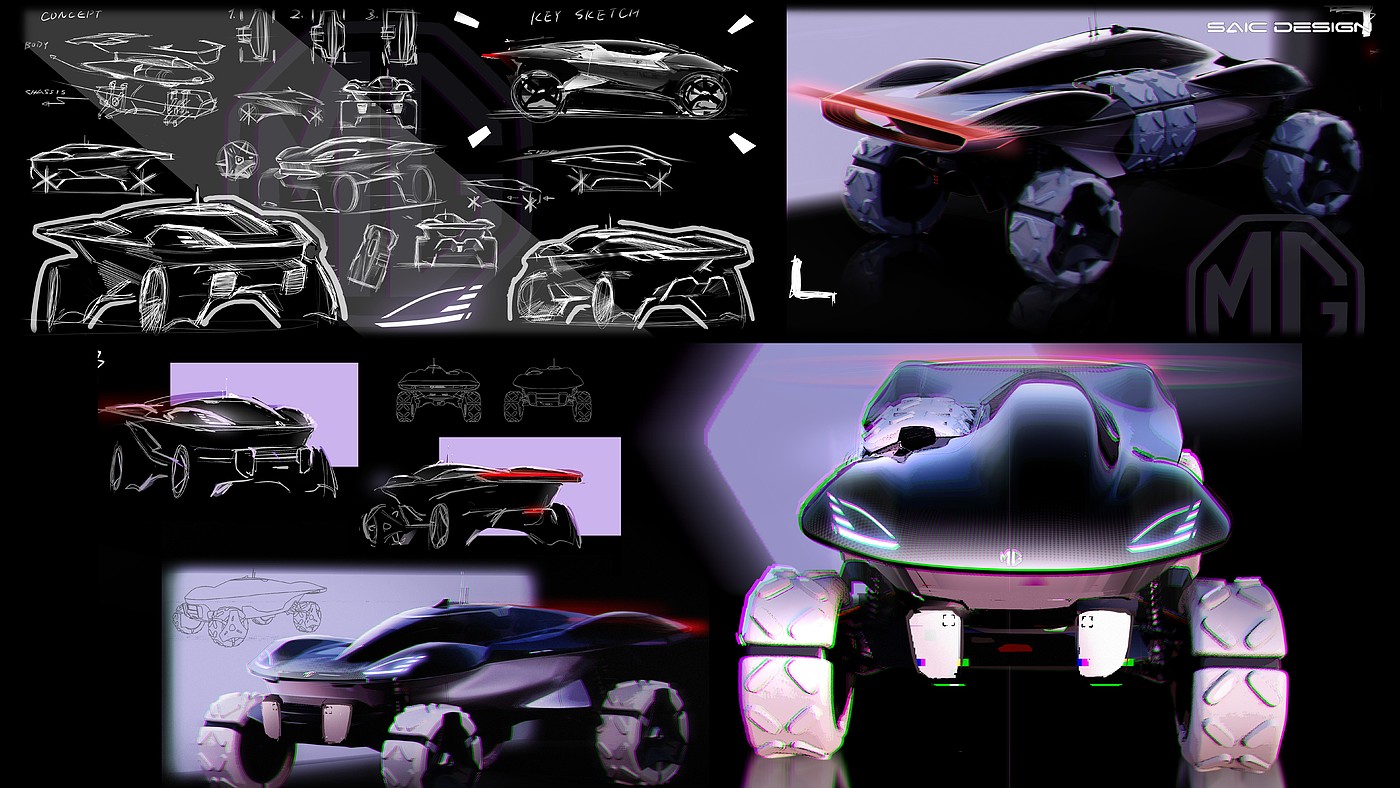 MG DAKAR X，The 12th SAIC Design International Challenge，China Main Circuit，Tsinghua University，