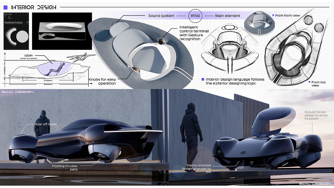 MG AIR FLOAT，The 12th SAIC Design International Challenge，China Main Circuit，Shanghai Jiaotong University，