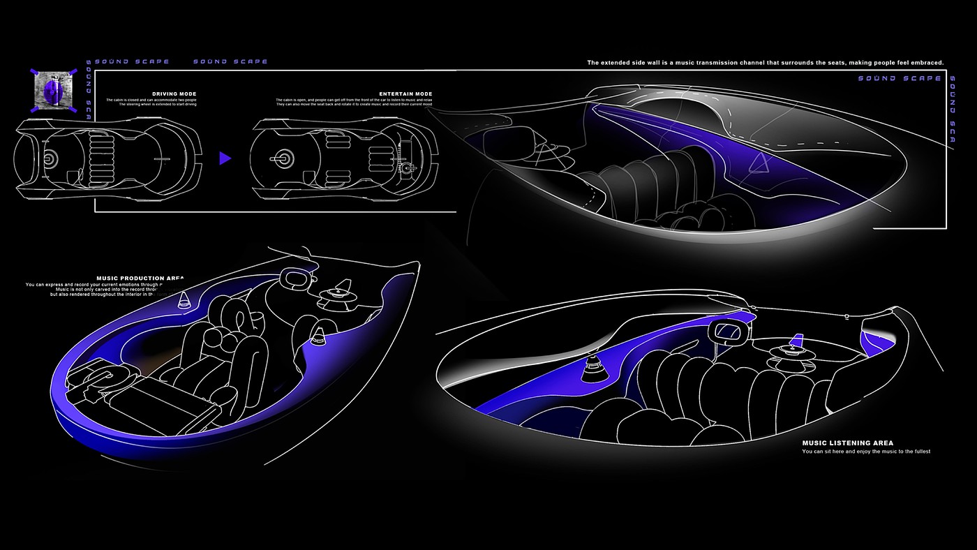 Feifan SOUND SCAPE，The 12th SAIC Design International Challenge，China Main Circuit，Wuhan University of Technology，