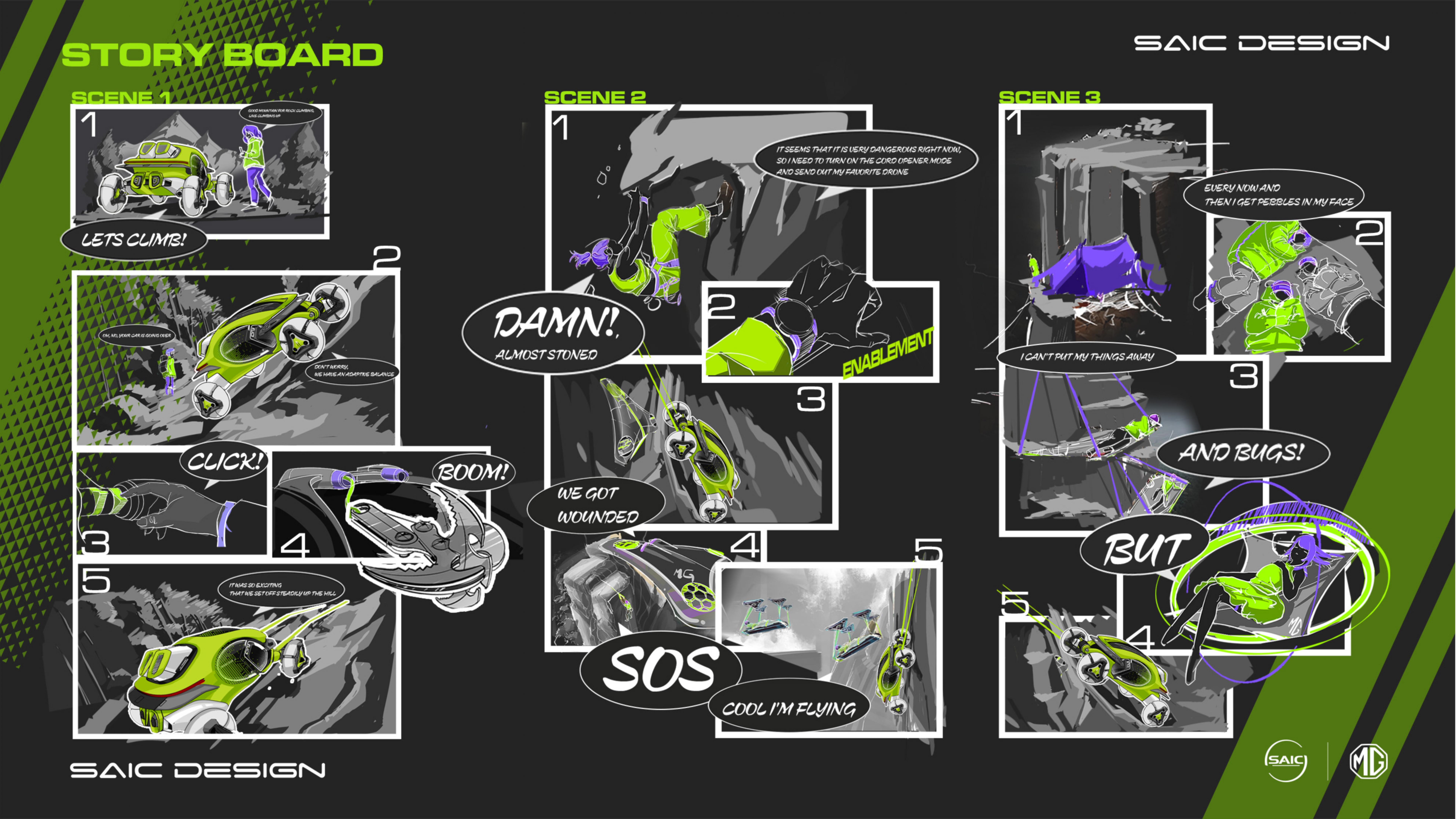 MG HEART VOYAGER，The 12th SAIC Design International Challenge，China Main Circuit，Guangzhou Academy of Fine Arts，