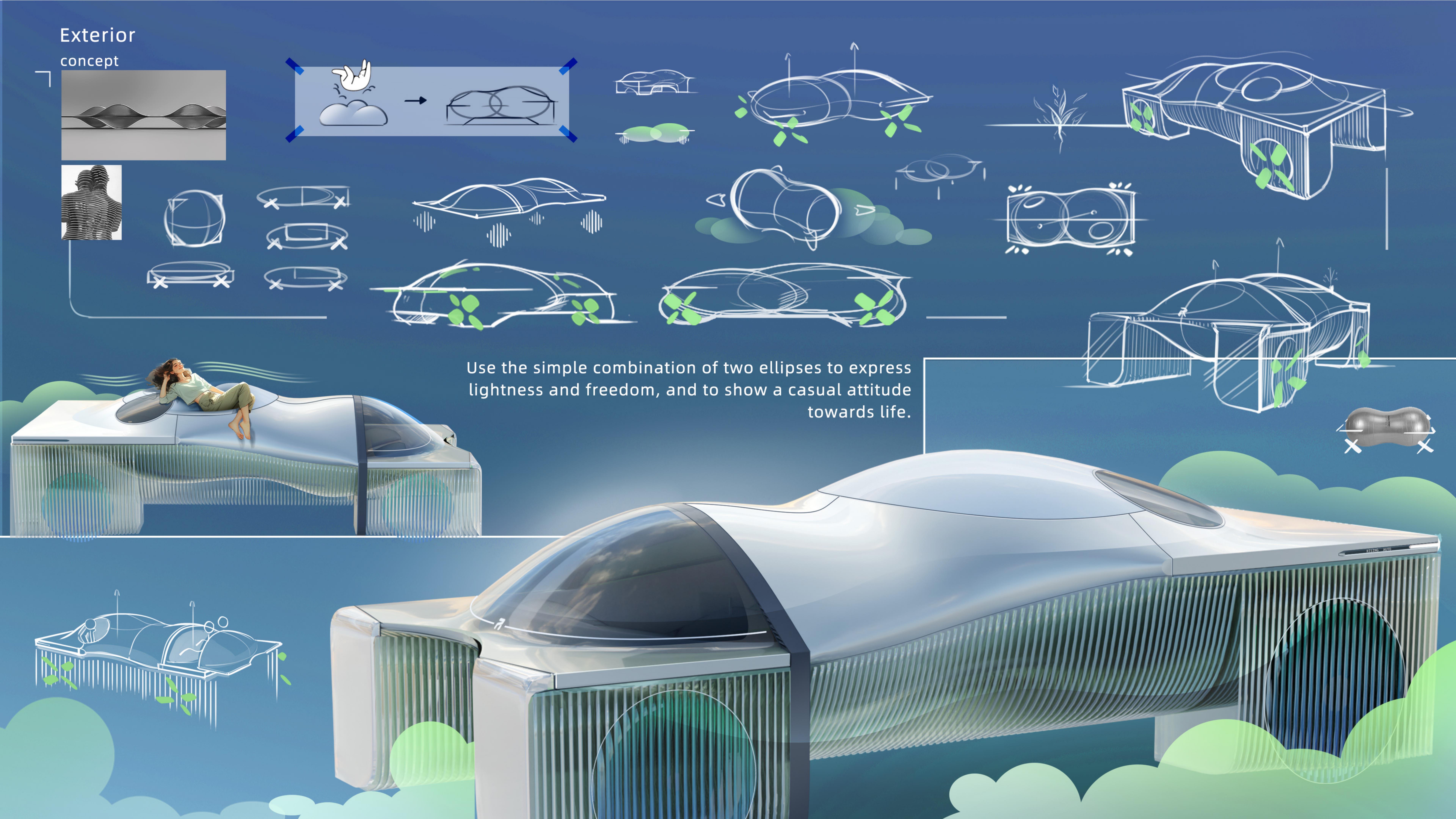 Feifan BREEZE-RELAX Relaxation Sense，The 12th SAIC Design International Challenge，China Main Circuit，Lu Xun Academy of Fine Arts，