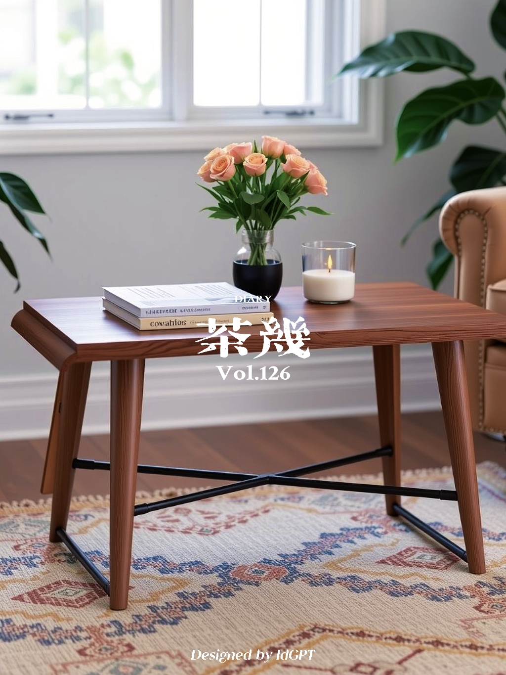 AIGC, AI, furniture home, coffee table，