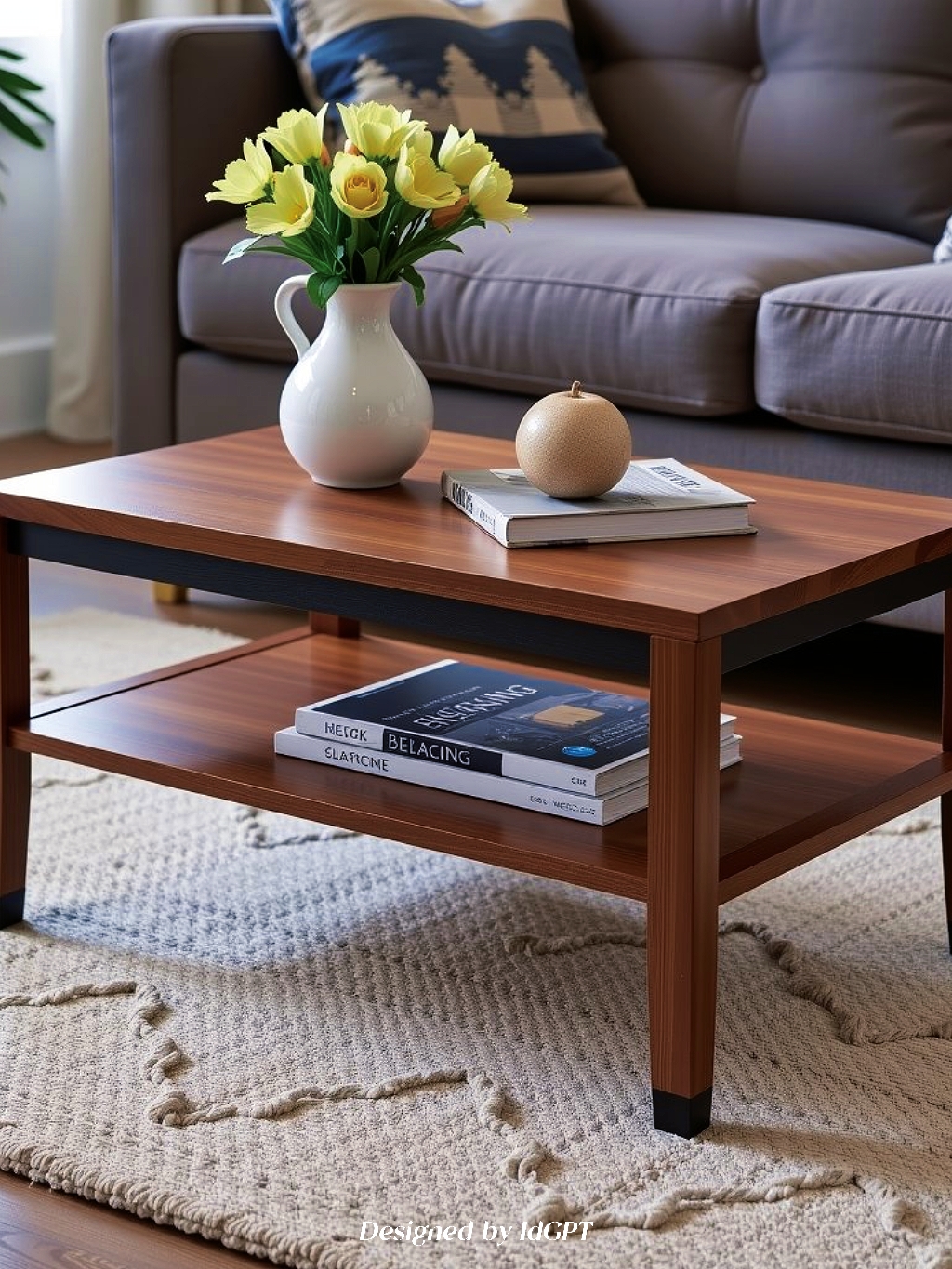 AIGC, AI, furniture home, coffee table，