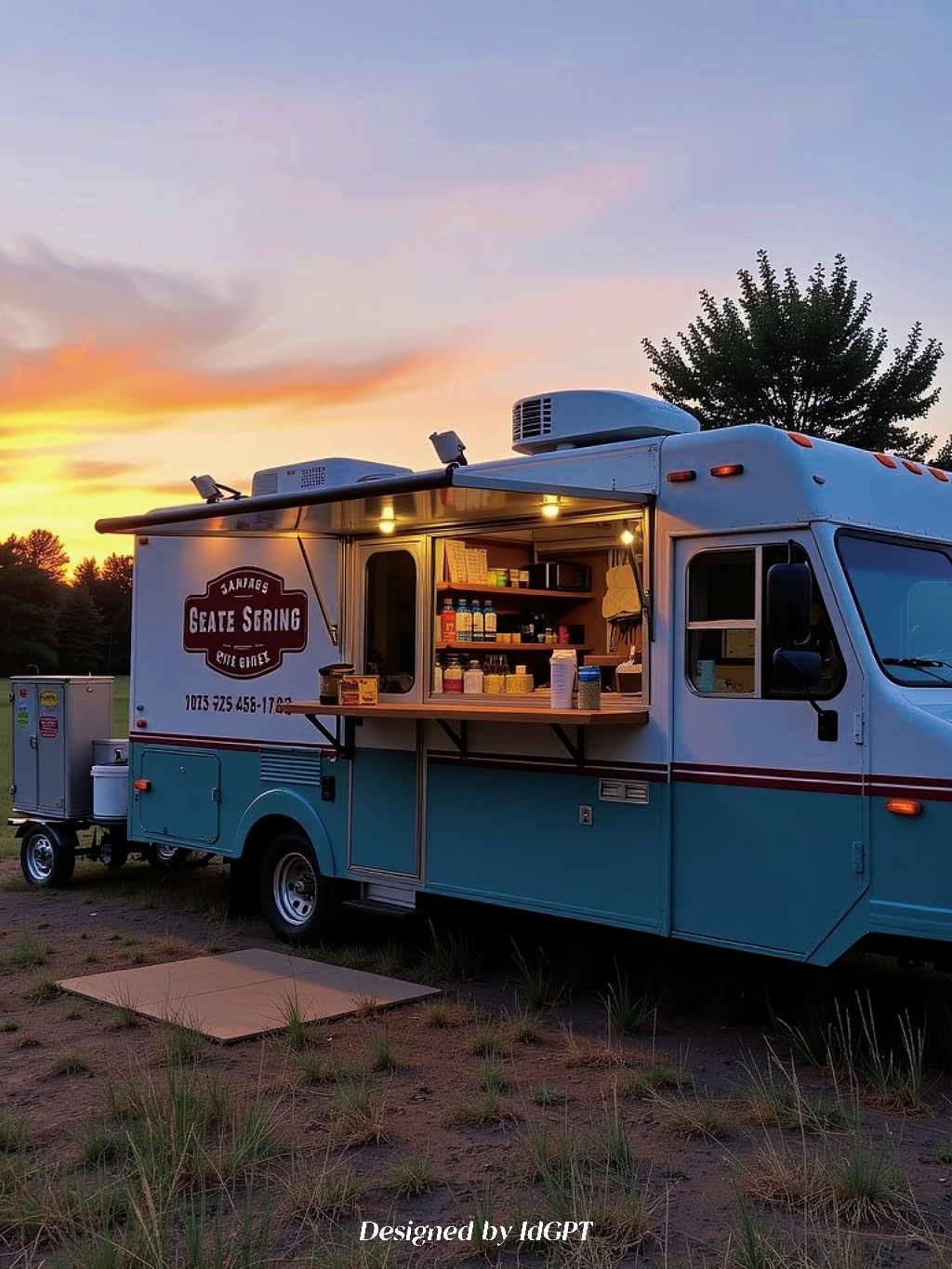 AIGC, AI, transportation, dining car，