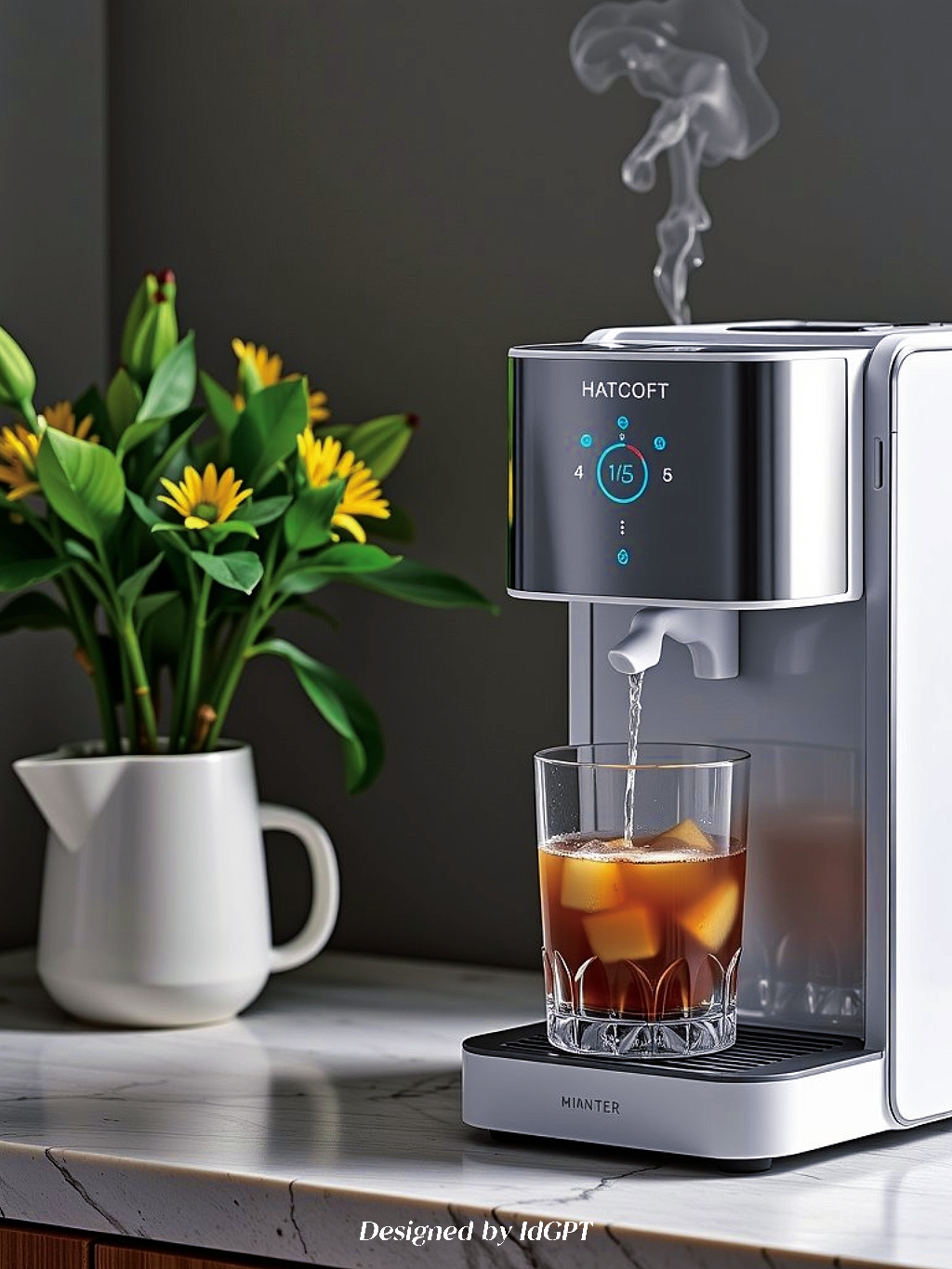 AIGC, AI, home appliances, desktop water dispenser，