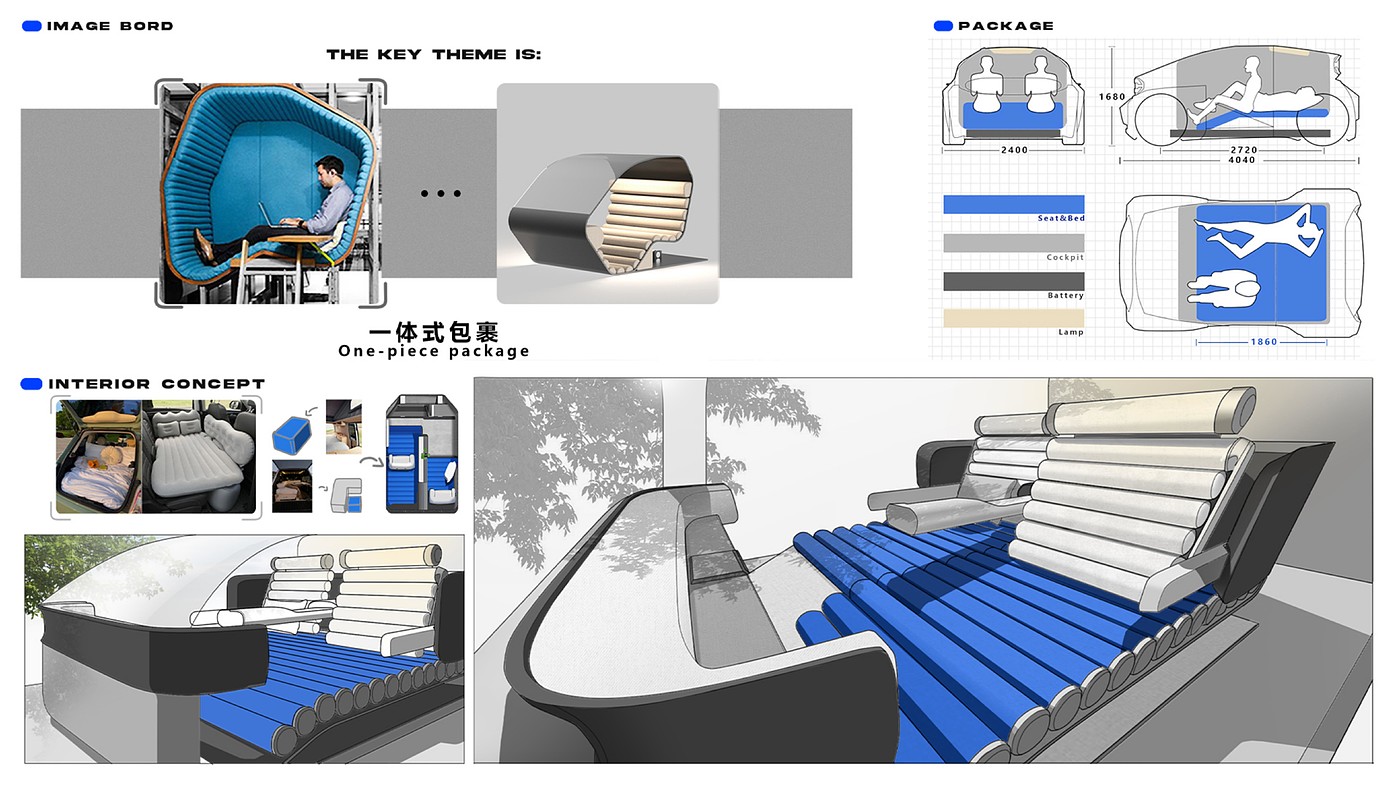 Feifan CAPSULE SPACE，The 12th SAIC Design International Challenge，China Main Circuit，Xi'an Academy of Fine Arts，