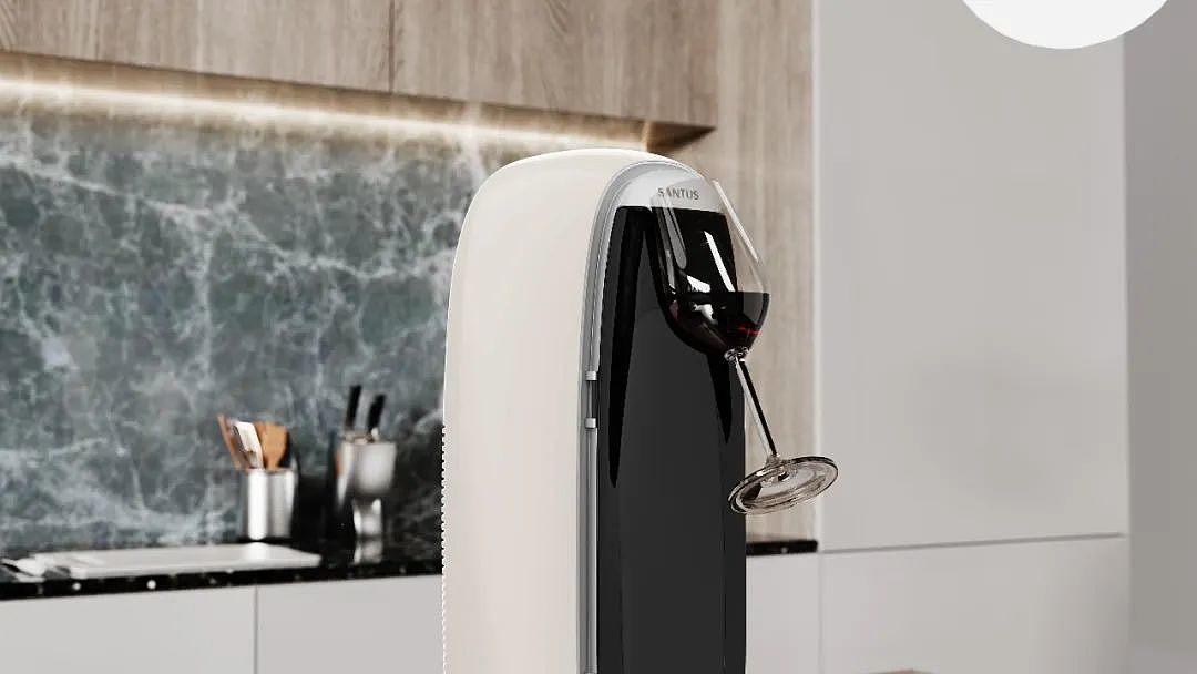 Smart wine dispenser，Intelligent design，TOALL Convex and Concave Design，