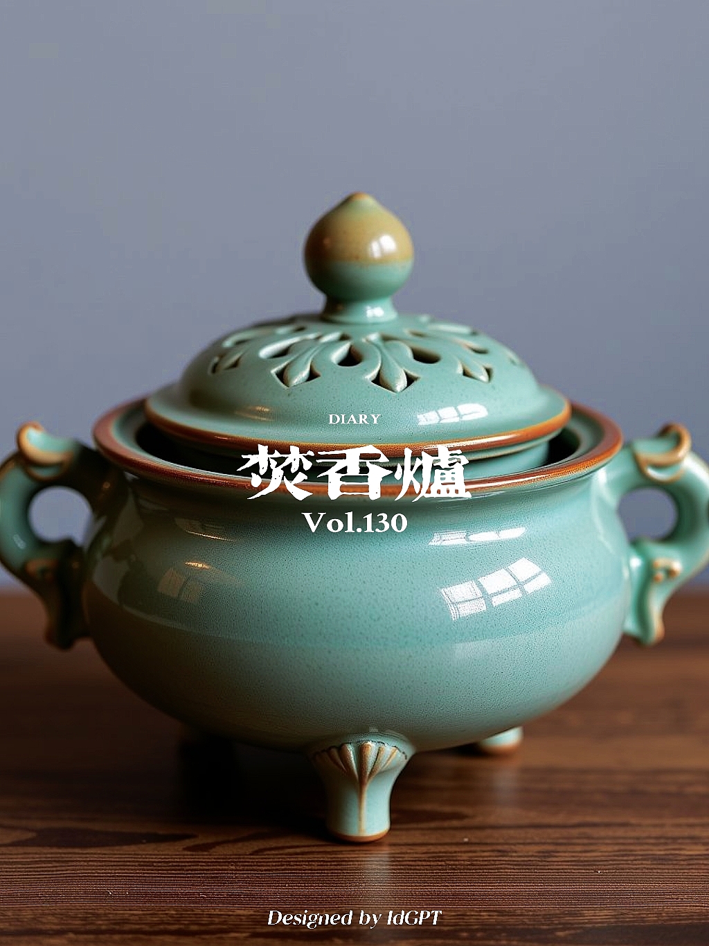 AIGC, AI, home furniture, incense burner，