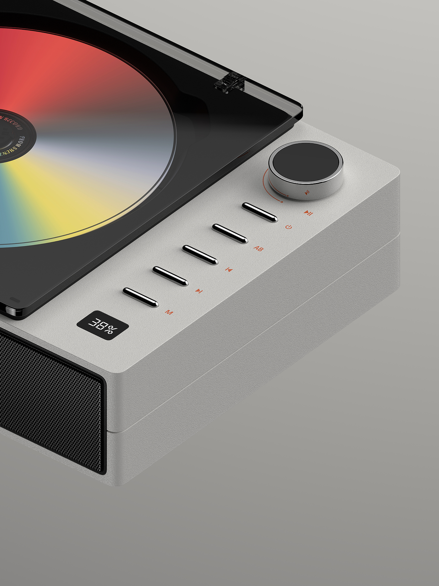 CD player，Retro，music player ，product design，industrial design，Trendy plaything，Electronics，