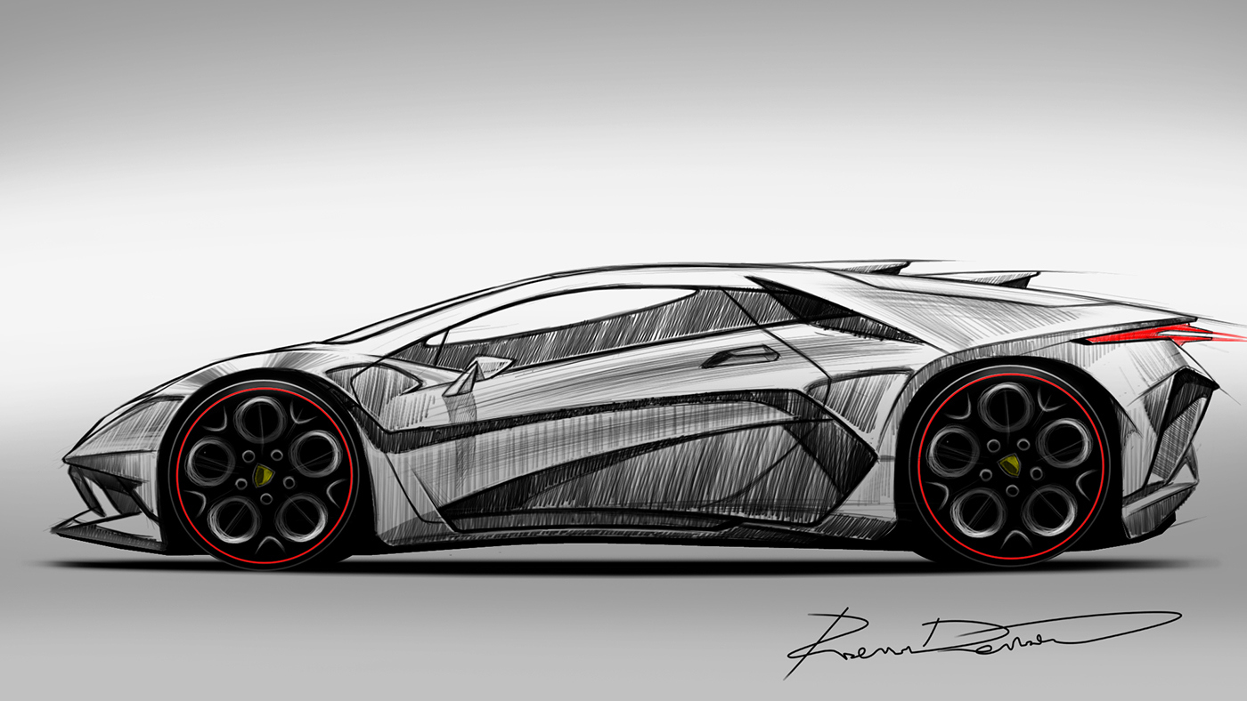 industrial design，automobile，Hand drawn，traffic，manuscript，