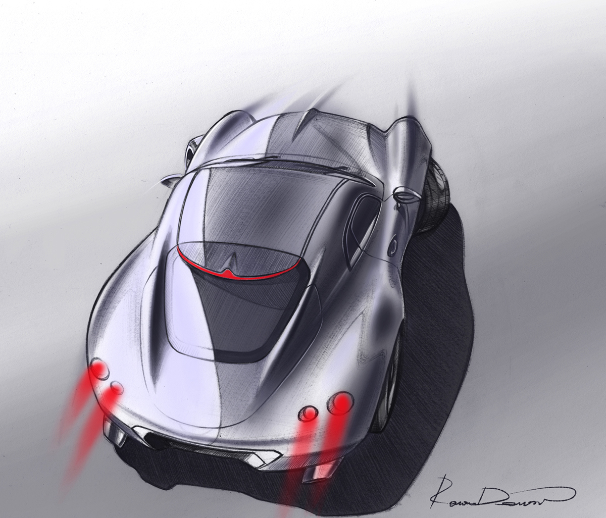 industrial design，automobile，Hand drawn，traffic，manuscript，