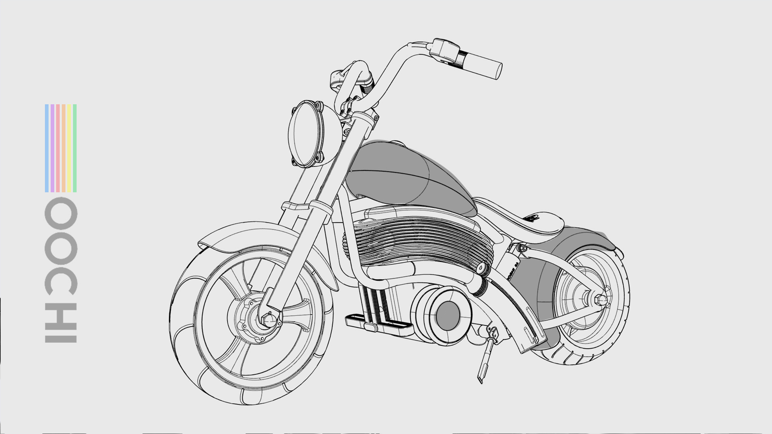 industrial design，product design，Creative design，Children's car design，Children's toy car，Children's Harlem，Children's Harley Motorcycle，